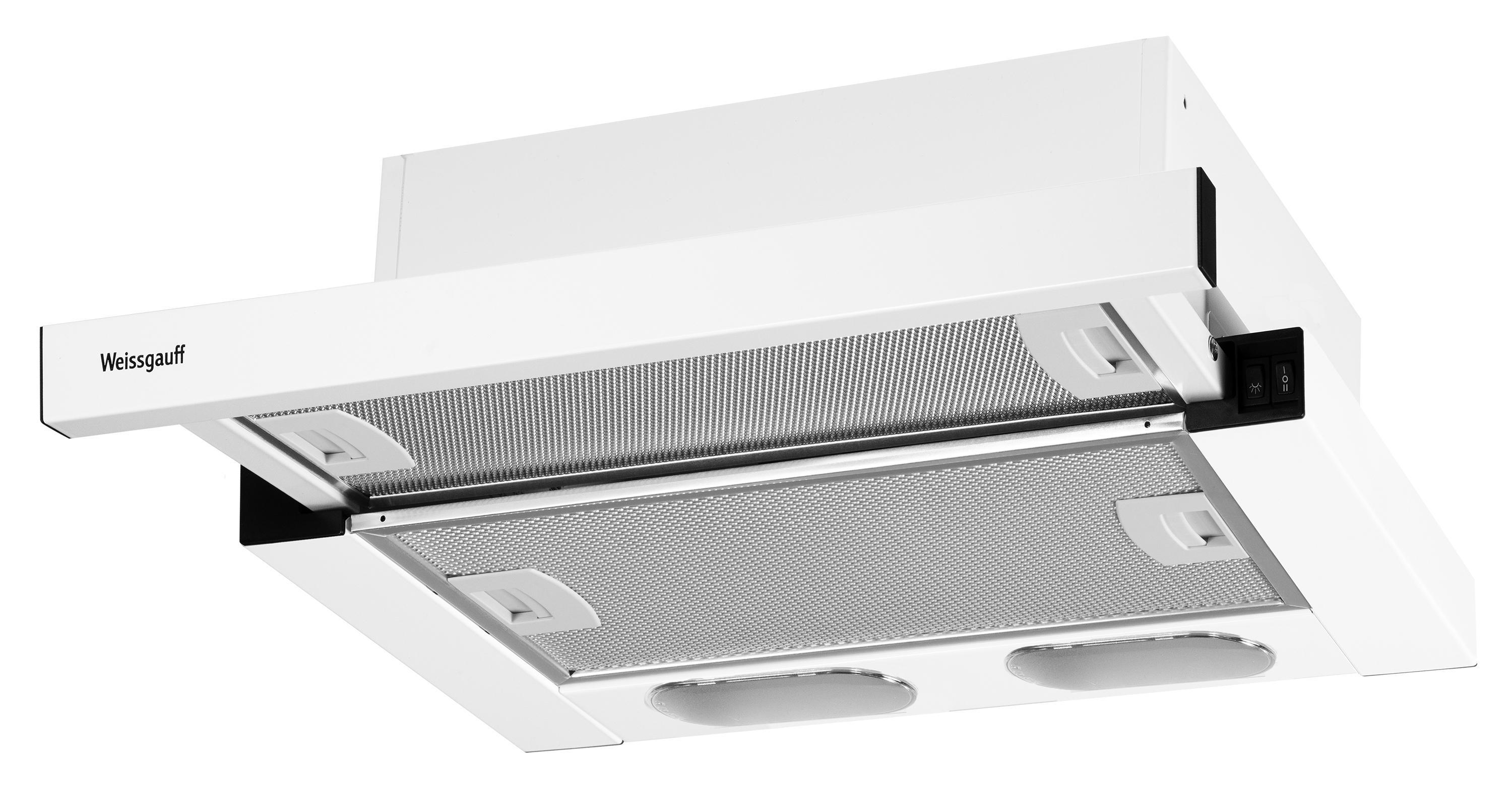 Изображение товара Встраиваемая вытяжка Weissgauff TEL 450 EW 51 см белая для кухни
