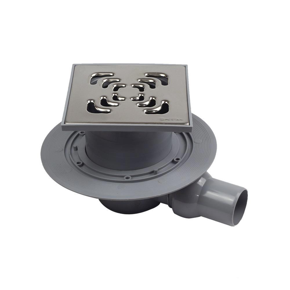 Изображение товара Душевой трап Pestan Confluo Standard 15x15 квадрат с гидрозатвором и низкой высотой монтажа