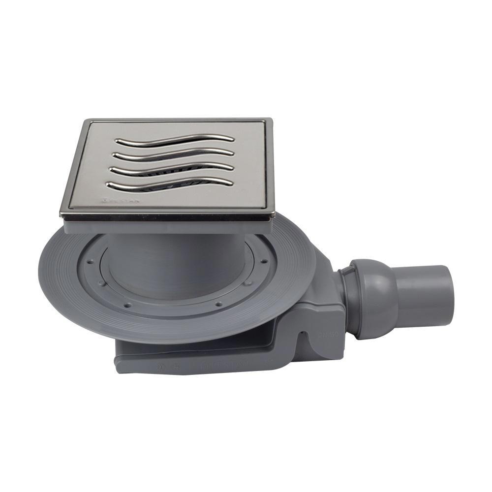 Изображение товара Душевой трап Pestan Confluo Standard 15x15 Tide 4 Mask с гидрозатвором и гарантией 10 лет