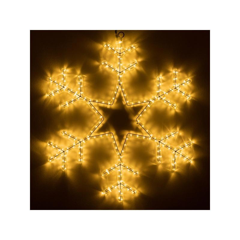 Изображение товара Светящаяся электрическая фигура снежинка ARDECOLED 75x75 см IP65 для улицы