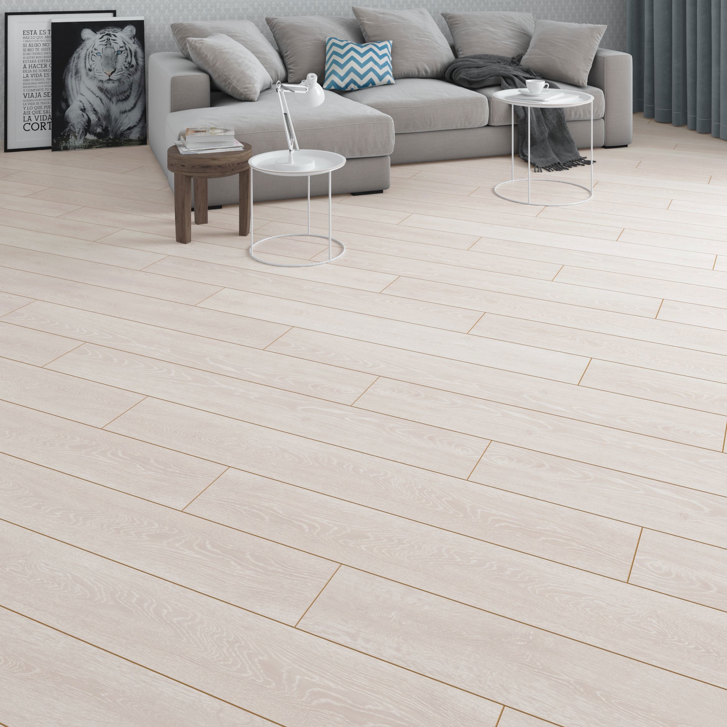 Изображение товара Ламинат Дуб Канада 33 класс 12 мм с фаской 1.332 м² Status