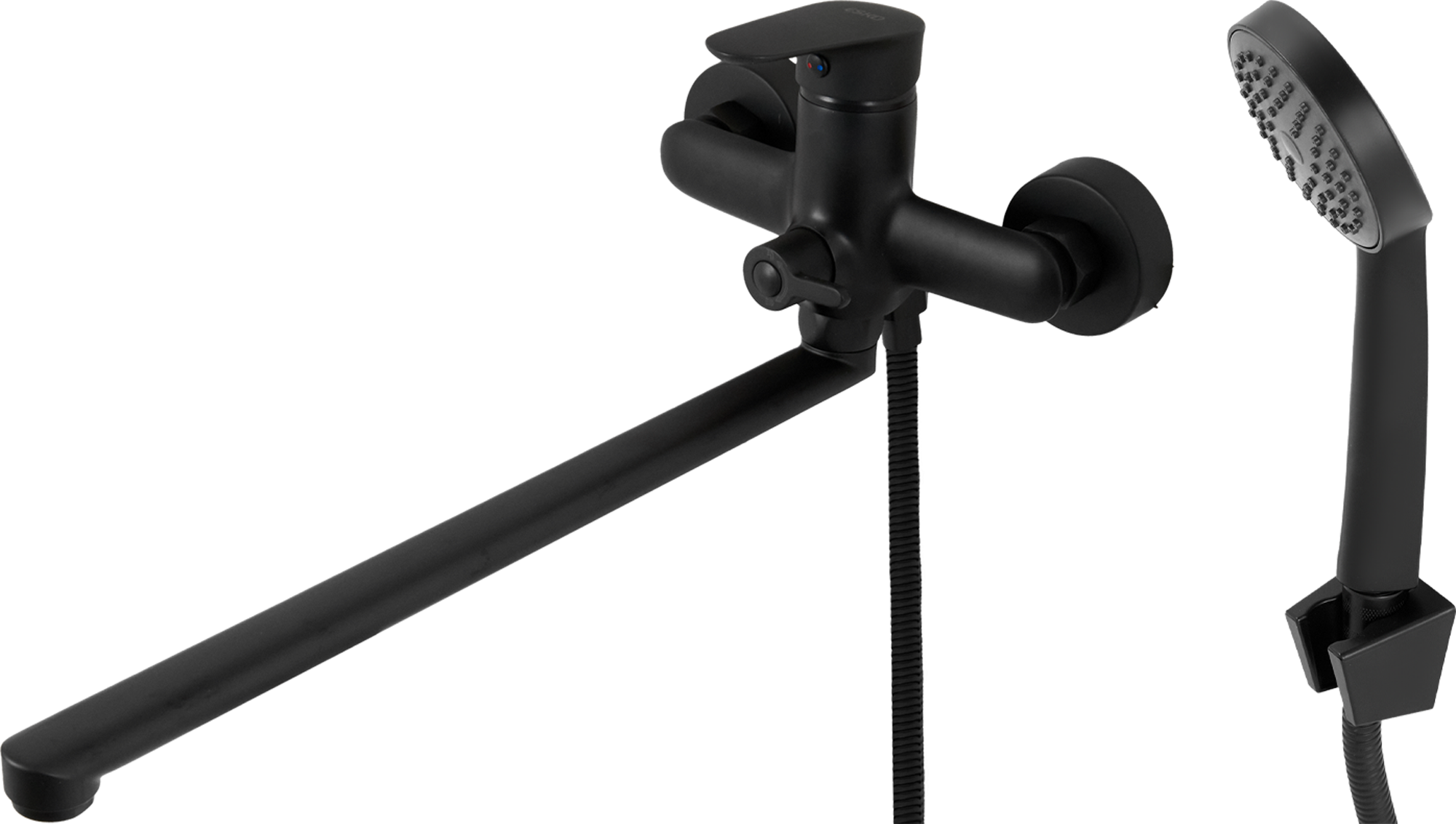 Изображение товара Смеситель для ванны Esko Twiggy 31 White однорычажный Black