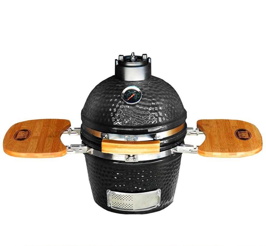 Изображение товара Гриль керамический Start Grill 12 черный с термометром