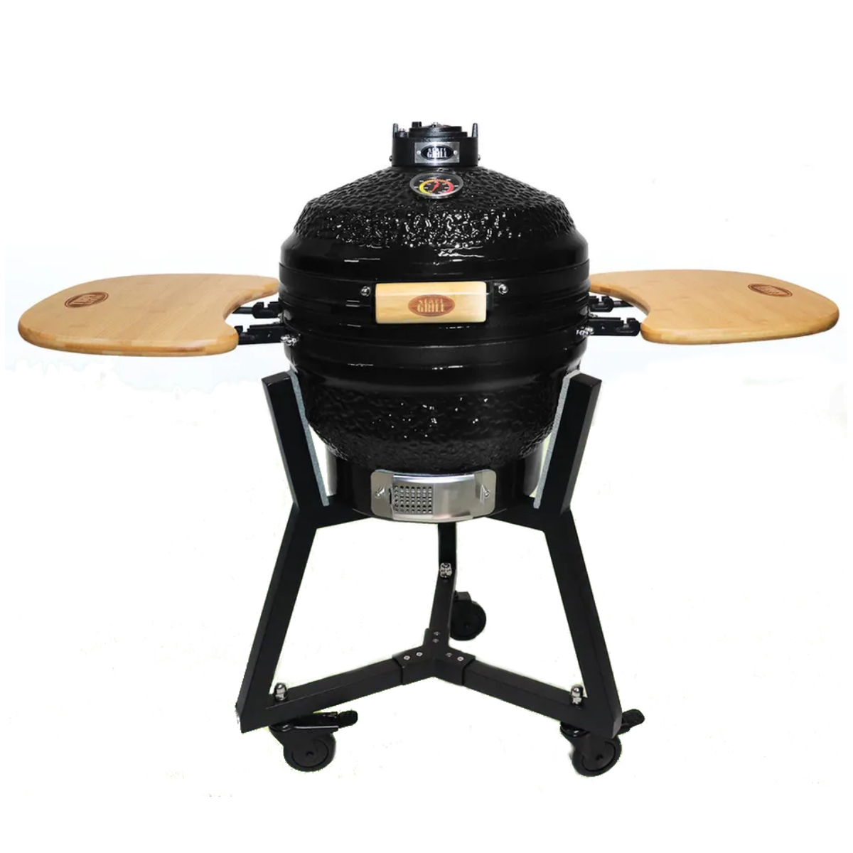 Изображение товара Гриль керамический Start Grill SG16 16 PRO черный с термометром Изображение товара Гриль керамический Start Grill SG16 16 PRO черный с термометром