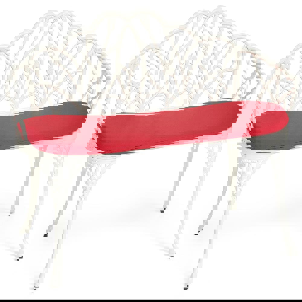 Изображение товара Скамья с подушкой TetChair 13514 Strauss белая для сада