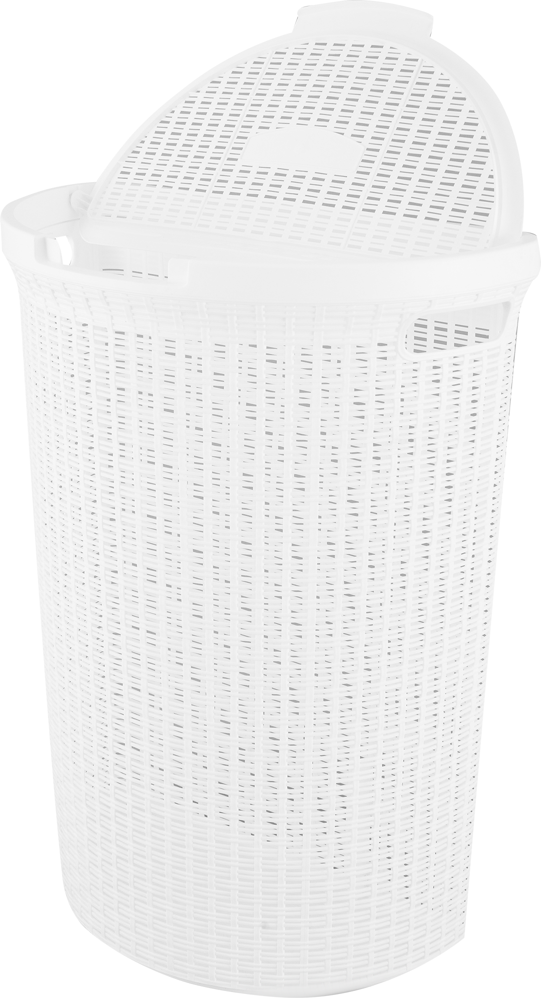 Корзина для белья Бытпласт Eco Style 46 л белая - 2
