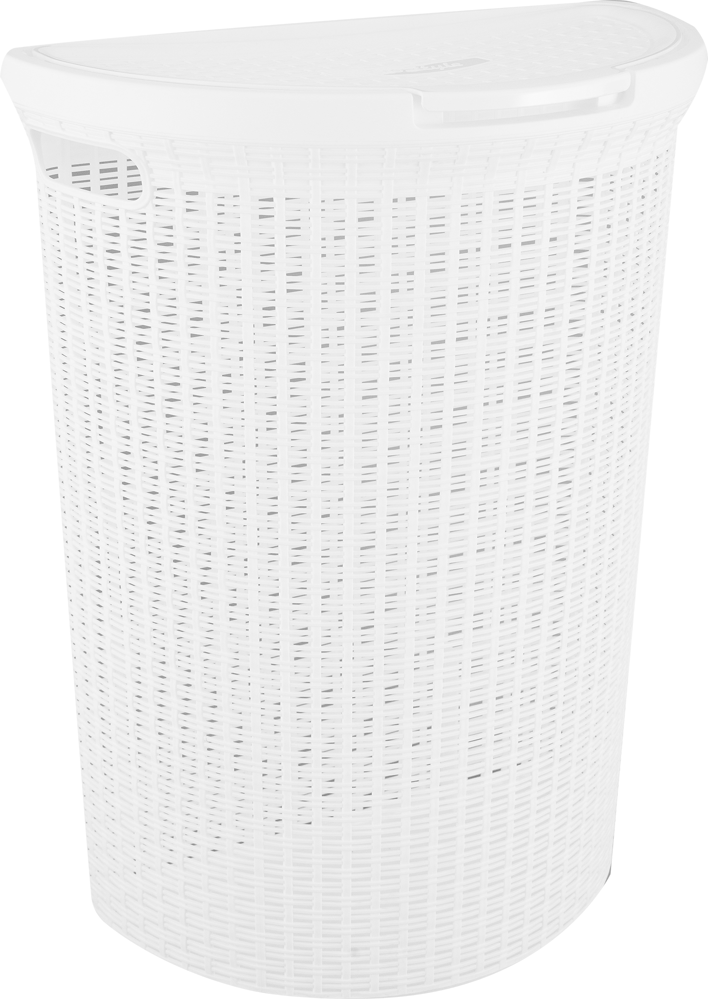 Корзина для белья Бытпласт Eco Style 46 л белая
