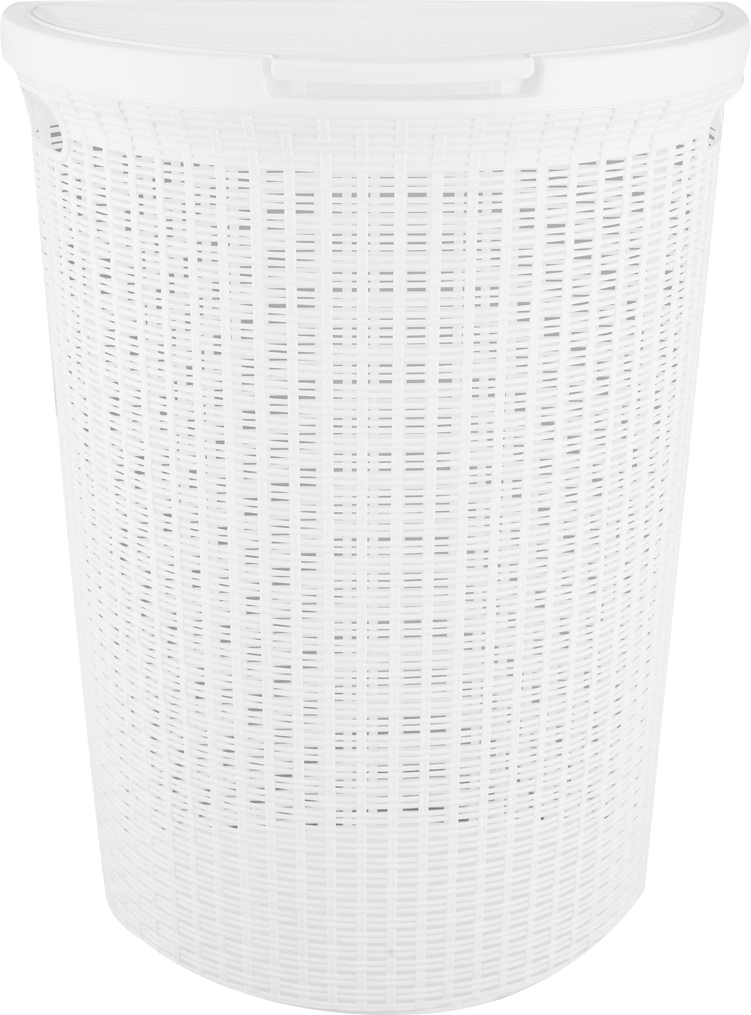 Корзина для белья Бытпласт Eco Style 46 л белая - 1