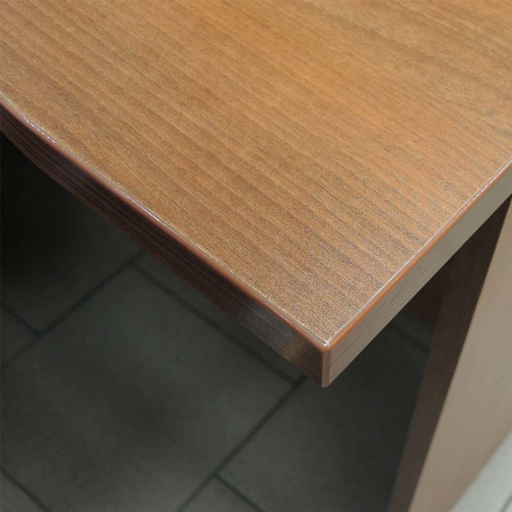 Изображение товара Офисный стол Феликс 140x74.5x59.6 см из ЛДСП цвет орех