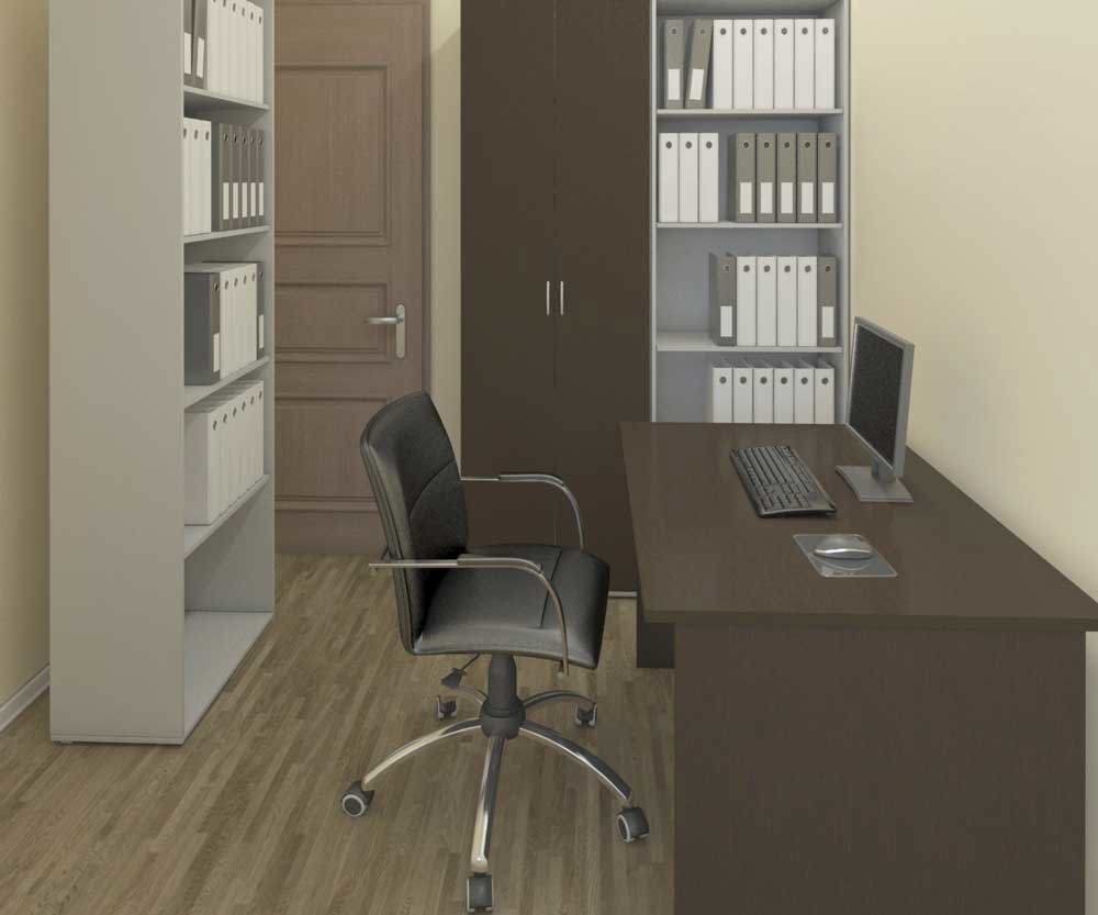 Изображение товара Стол Феликс 80x74.5x140 см ЛДСП цвет дуб для офиса