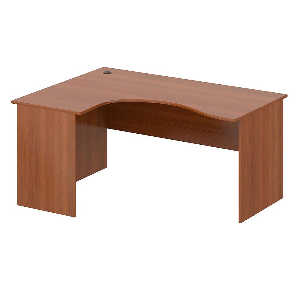 Изображение товара Стол офисный Феликс 160x74.5x120 см из ЛДСП коричневый орех