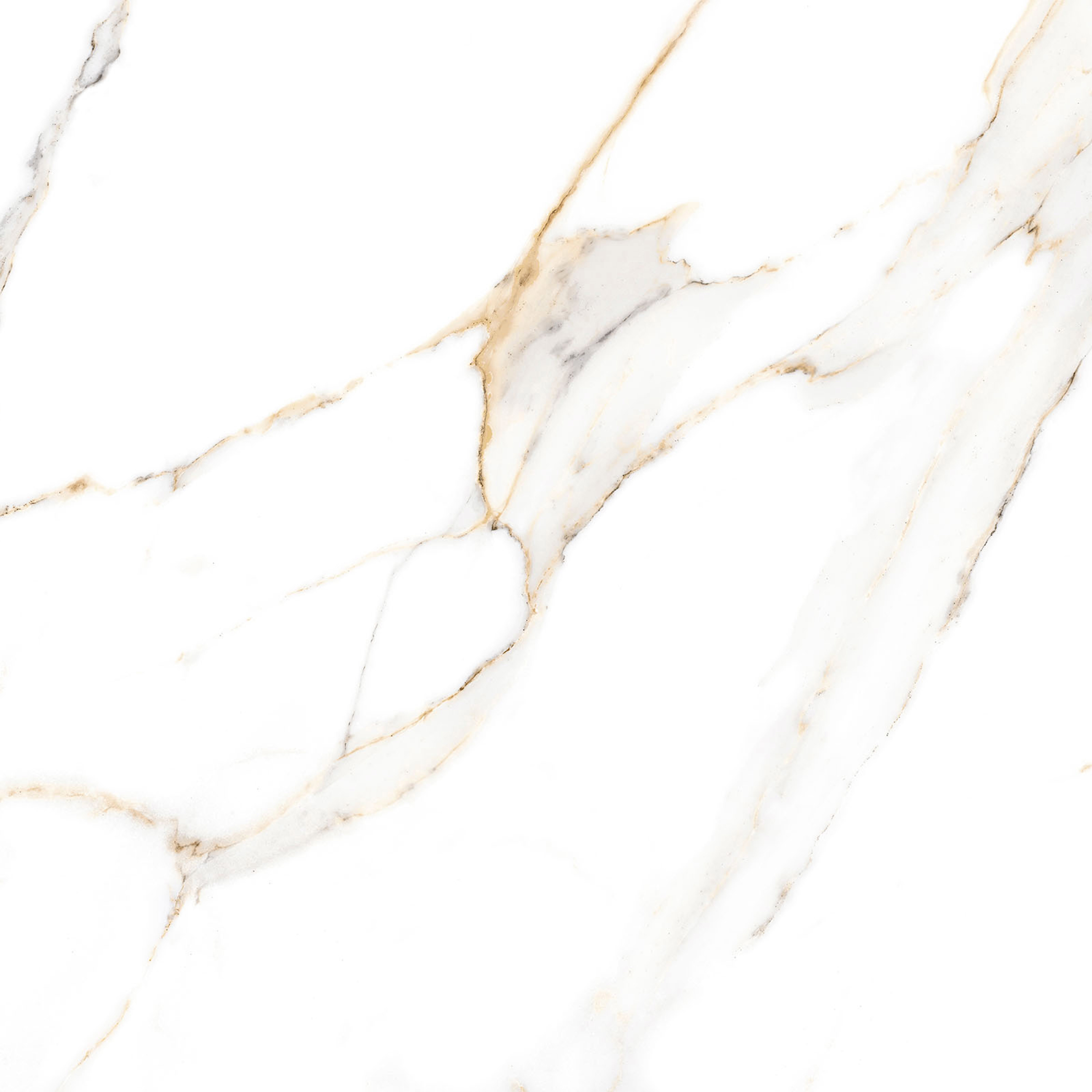 Изображение товара Керамогранит Alma Ceramica Extra Calacatta 57x57 см матовый белый для интерьера и фасадов