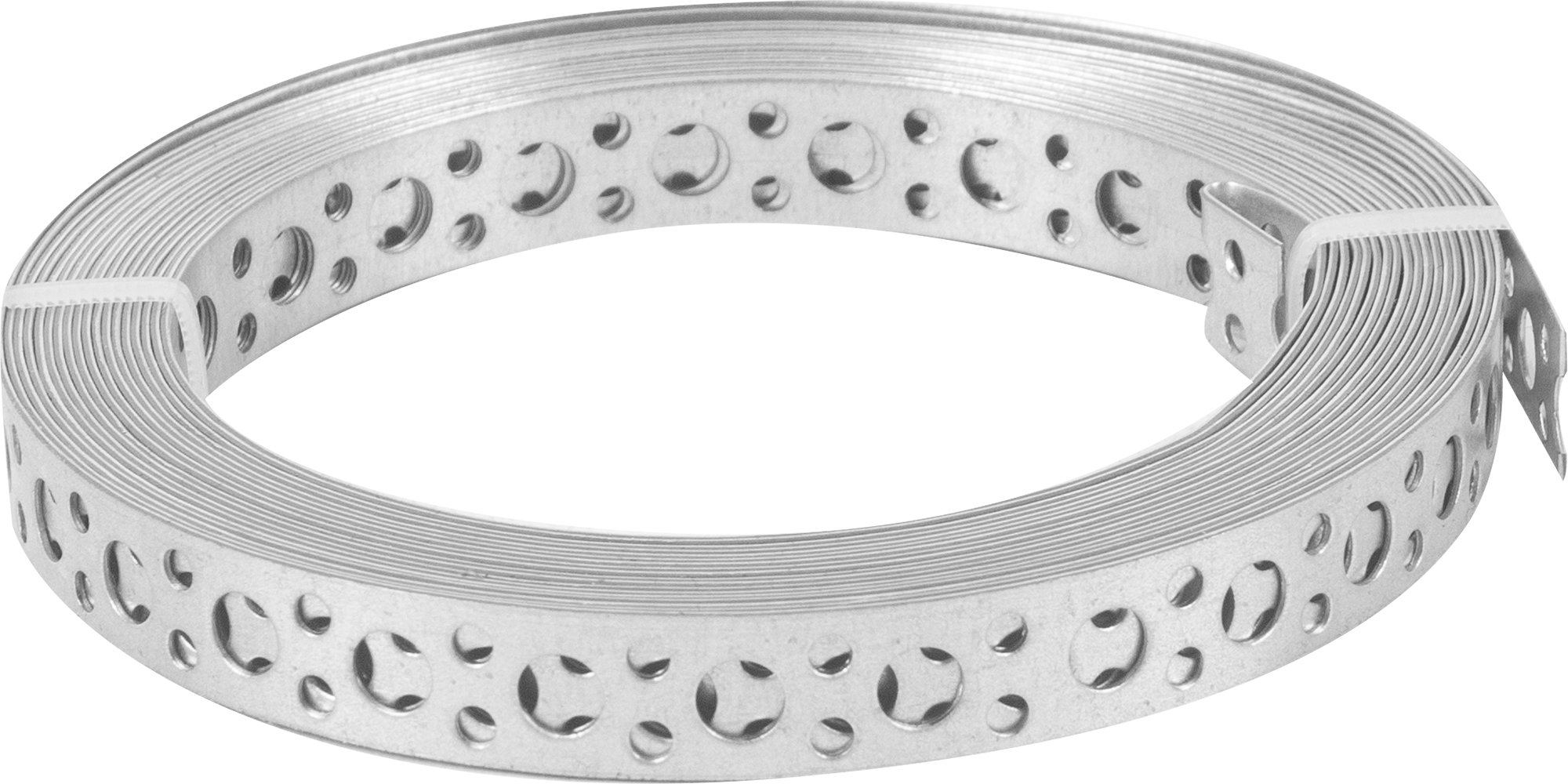 Перфорированная лента прямая LP 12x0.75 5 м оцинкованная сталь цвет серый