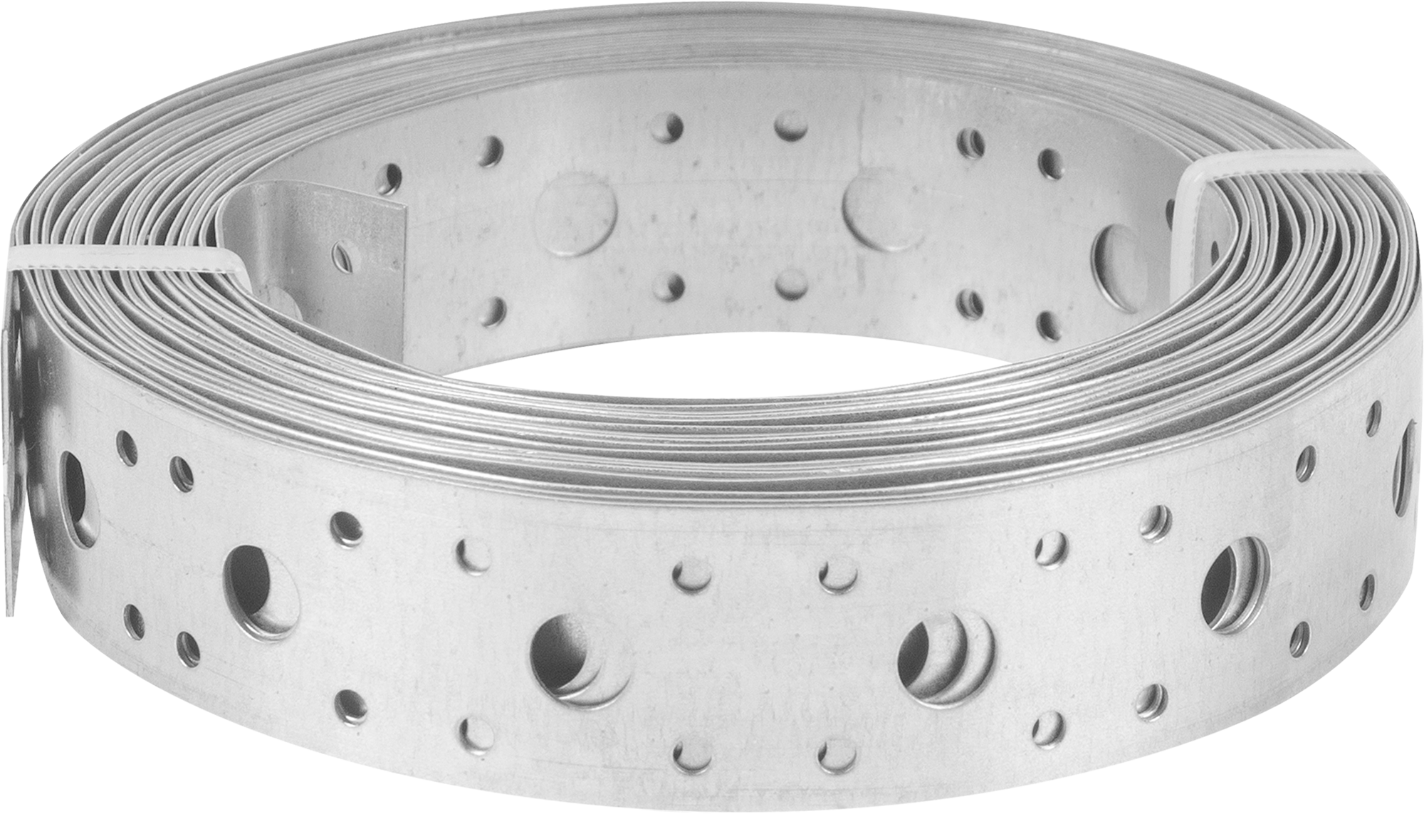 Перфорированная лента прямая LP 25x0.8 5 м оцинкованная сталь цвет серый