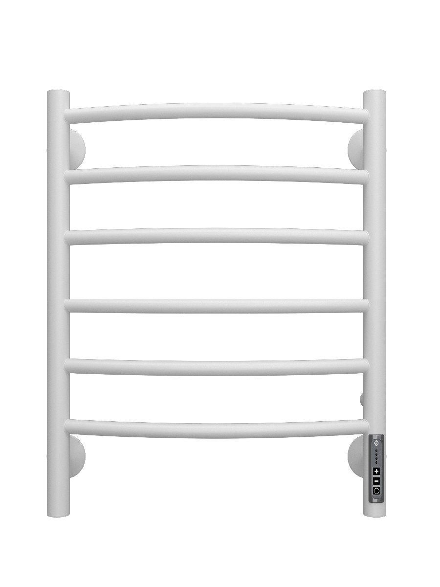Изображение товара Полотенцесушитель электрический Terminus Классик П 500x650 мм 100 Вт с терморегулятором лесенка цвет белый