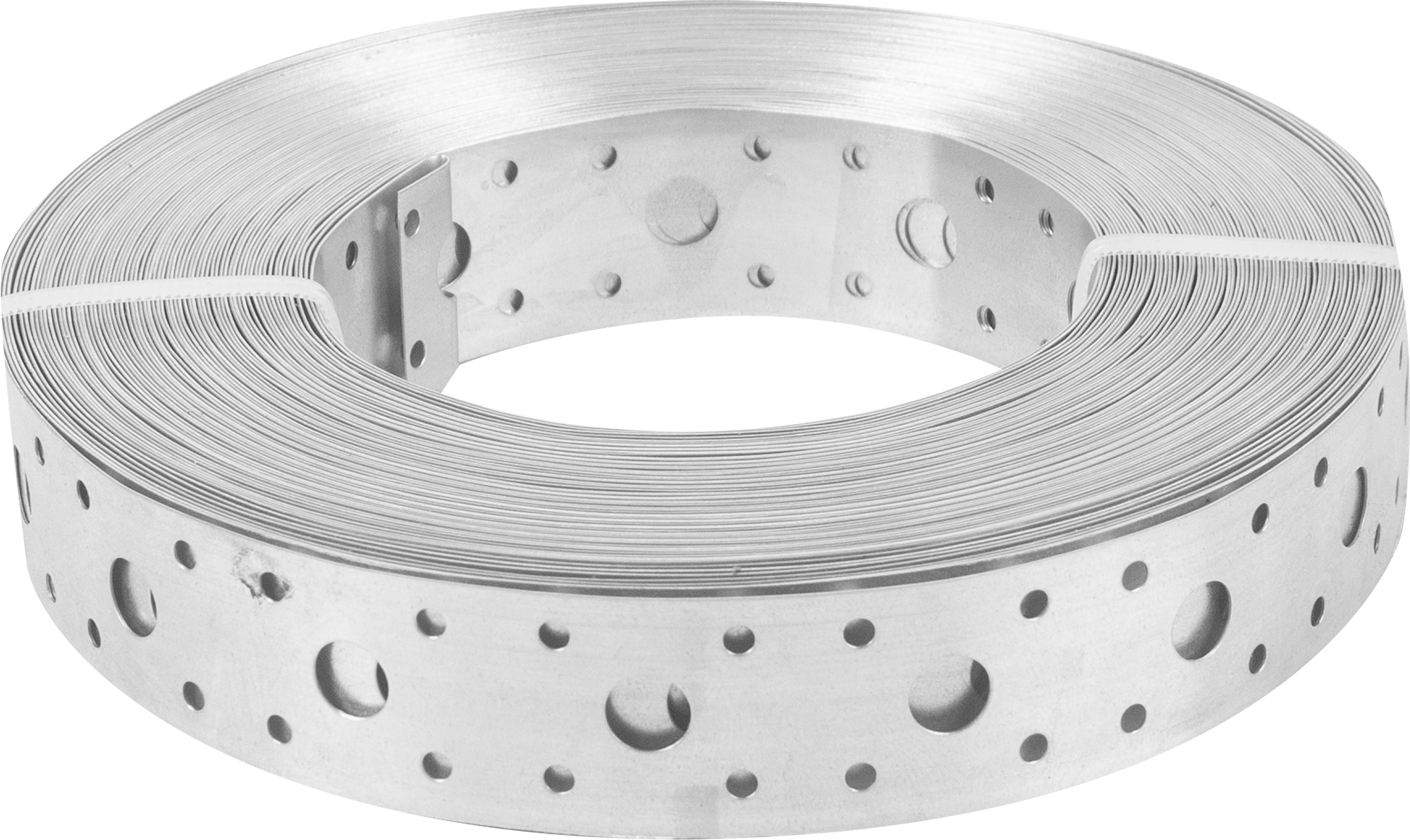 Перфорированная лента прямая LP 25x0.5 25 м оцинкованная сталь цвет серый