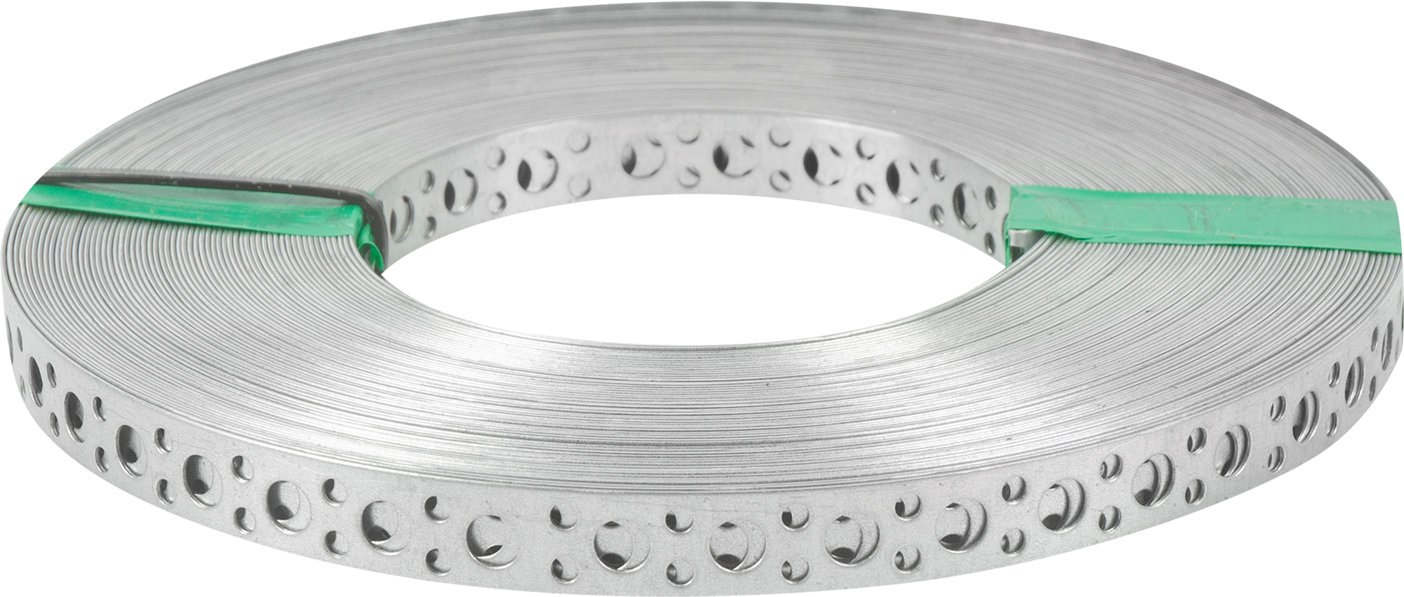 Перфорированная лента прямая LP 12x0.75 25 м оцинкованная сталь цвет серый