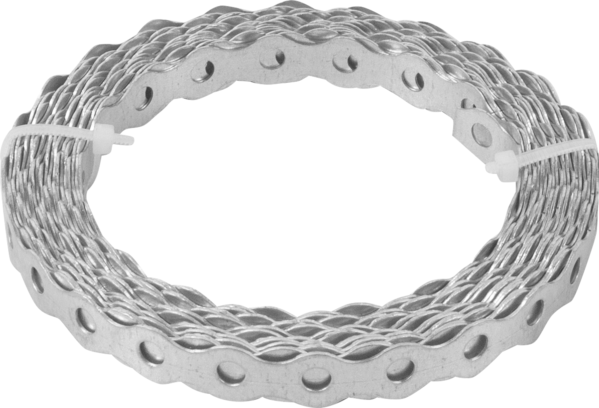 Перфорированная лента волна LV 12x0.75 5 м оцинкованная сталь цвет серый