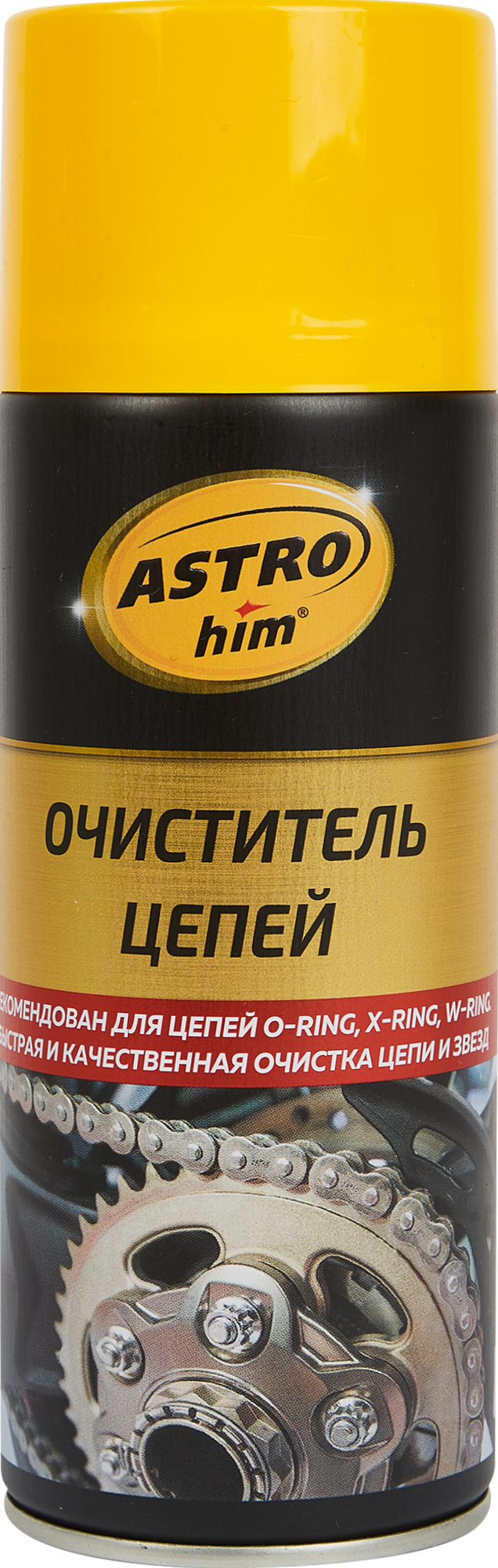 Изображение товара Очиститель для цепей Astrohim 520 мл спрей средство для велосипеда и мототехники