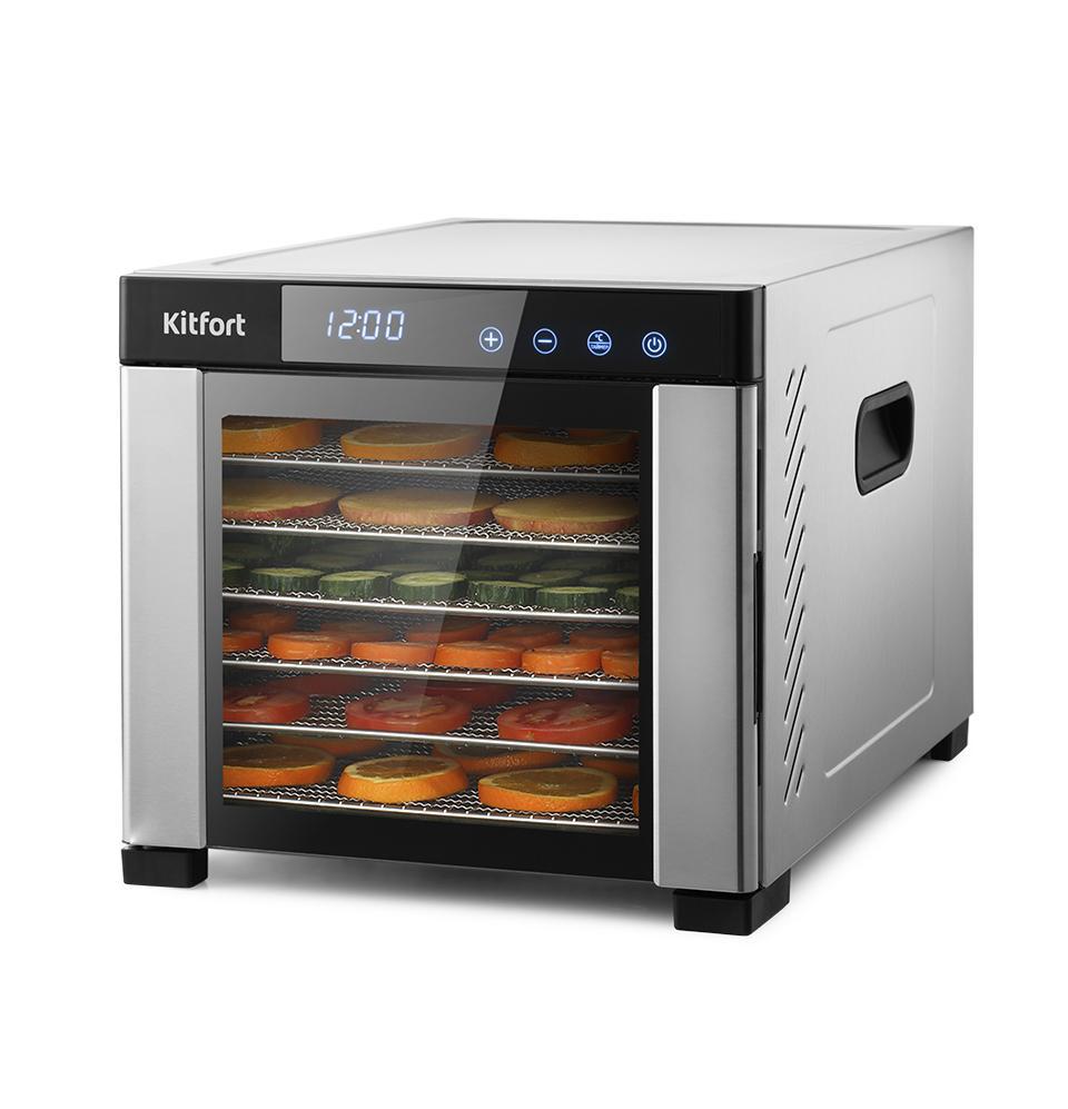 Изображение товара Электрическая сушилка для овощей и фруктов Kitfort kt-1911 550 Вт 6 ярусов