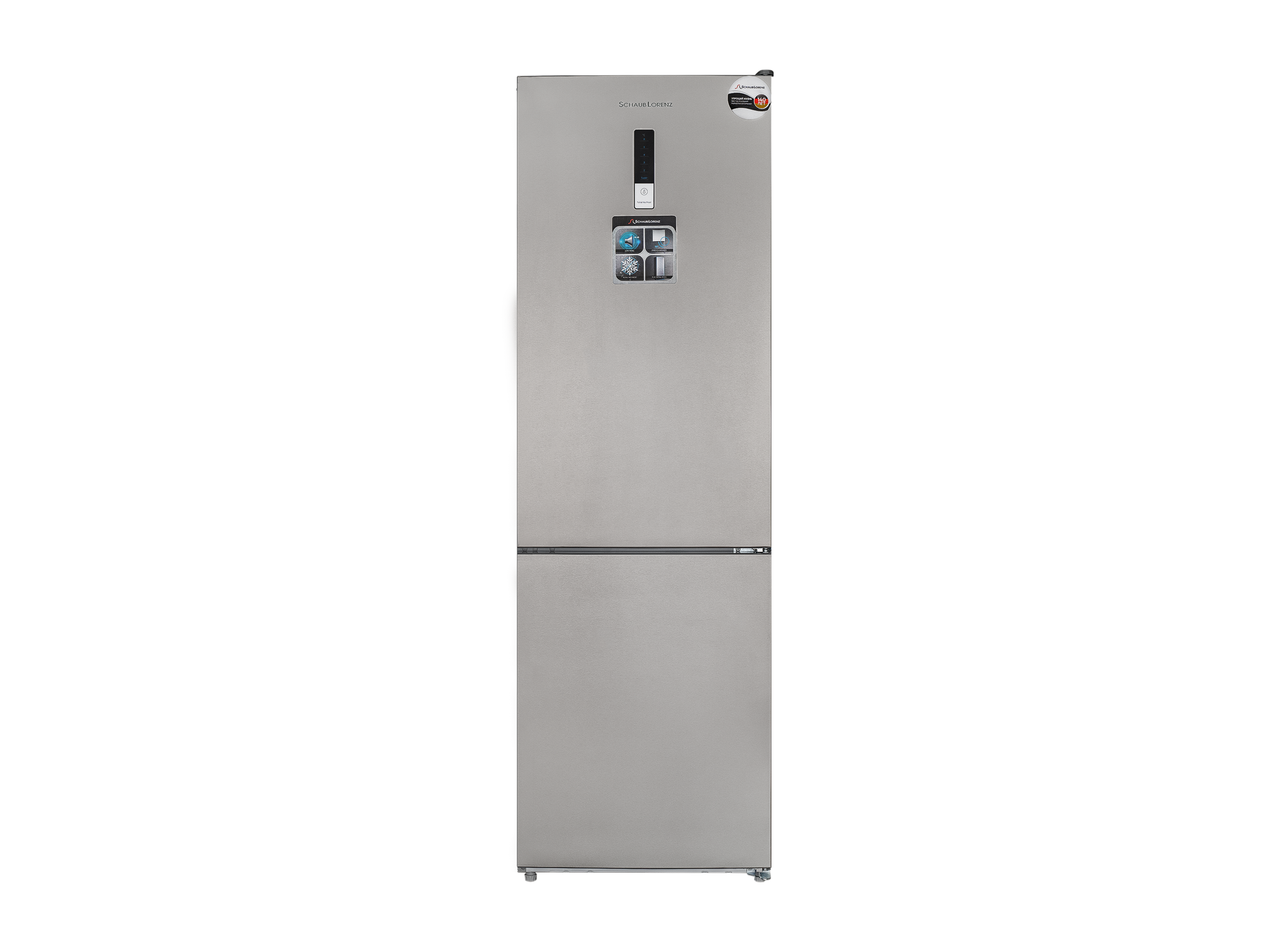 Изображение товара Отдельностоящий холодильник SCHUAB LORENZ SLU C188D0 G, нержавеющая сталь, 302 л