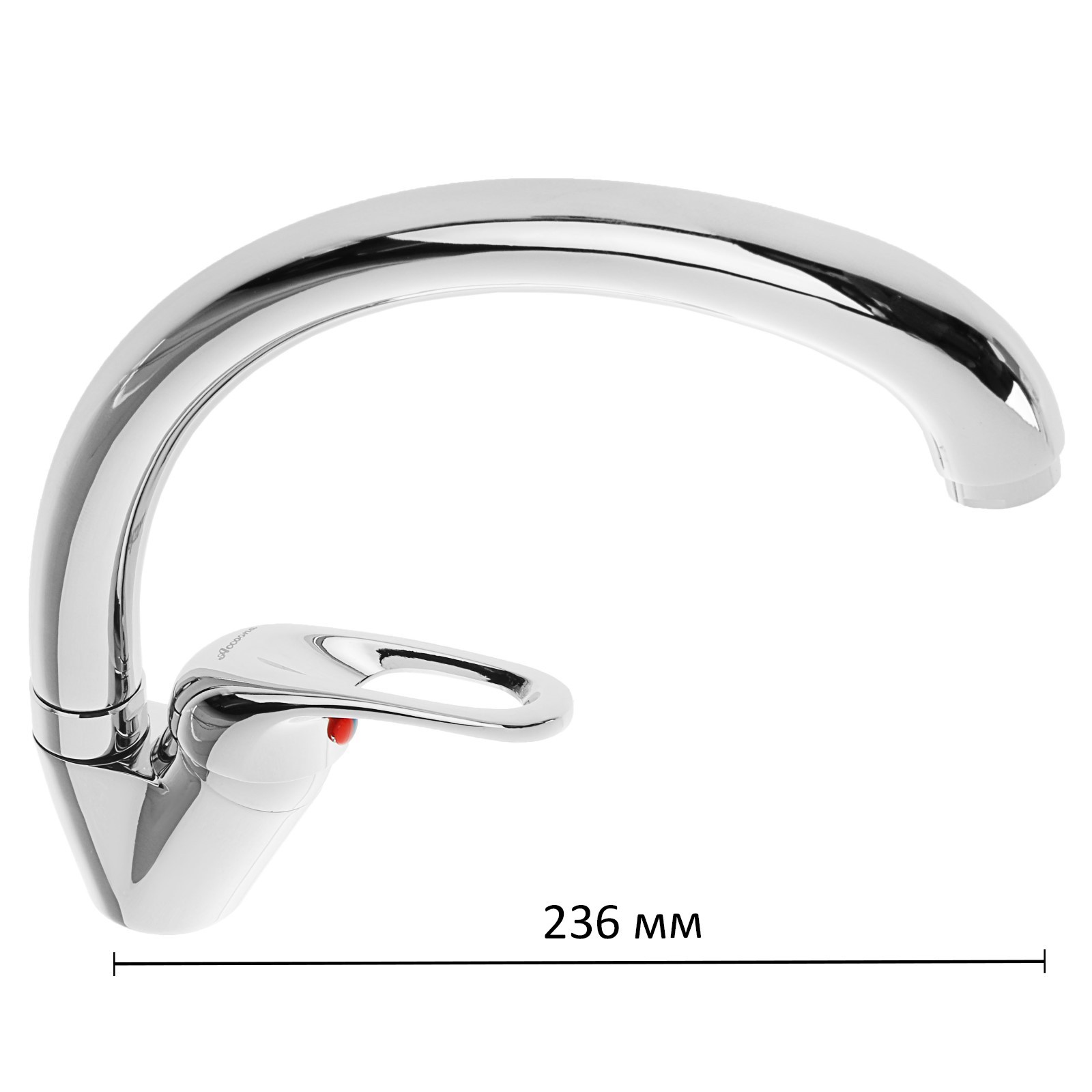 Изображение товара Смеситель кухонный с датчиком Accoona 3114281 хромированный однорычажный