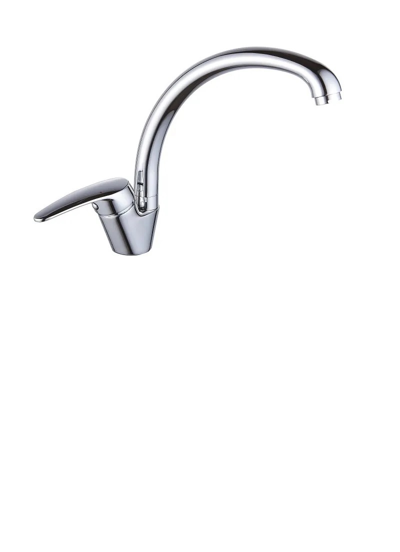 Изображение товара Смеситель для кухни Bach 01022 21.7 цвет хром - однорычажный настольный с гарантией 5 лет