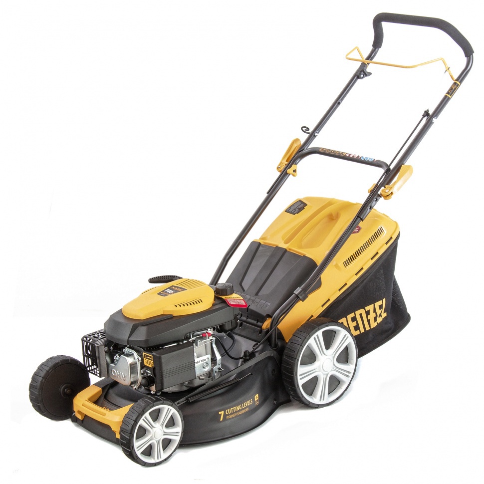 Изображение товара Газонокосилка бензиновая несамоходная Denzel GLD-460 4 л.с. 46 см