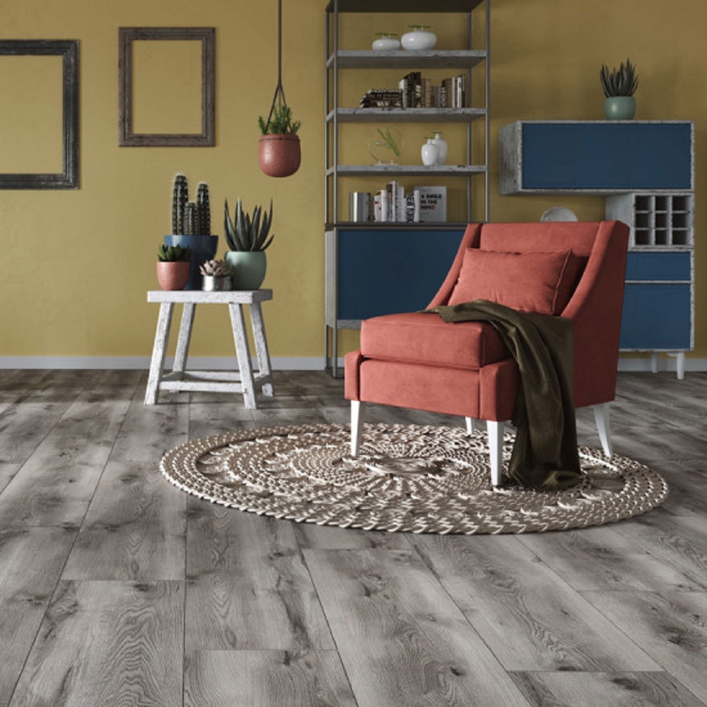 Изображение товара Ламинат Дуб Фламанте водостойкость 48 часов 33 класс 8 мм с фаской 1.973 м²