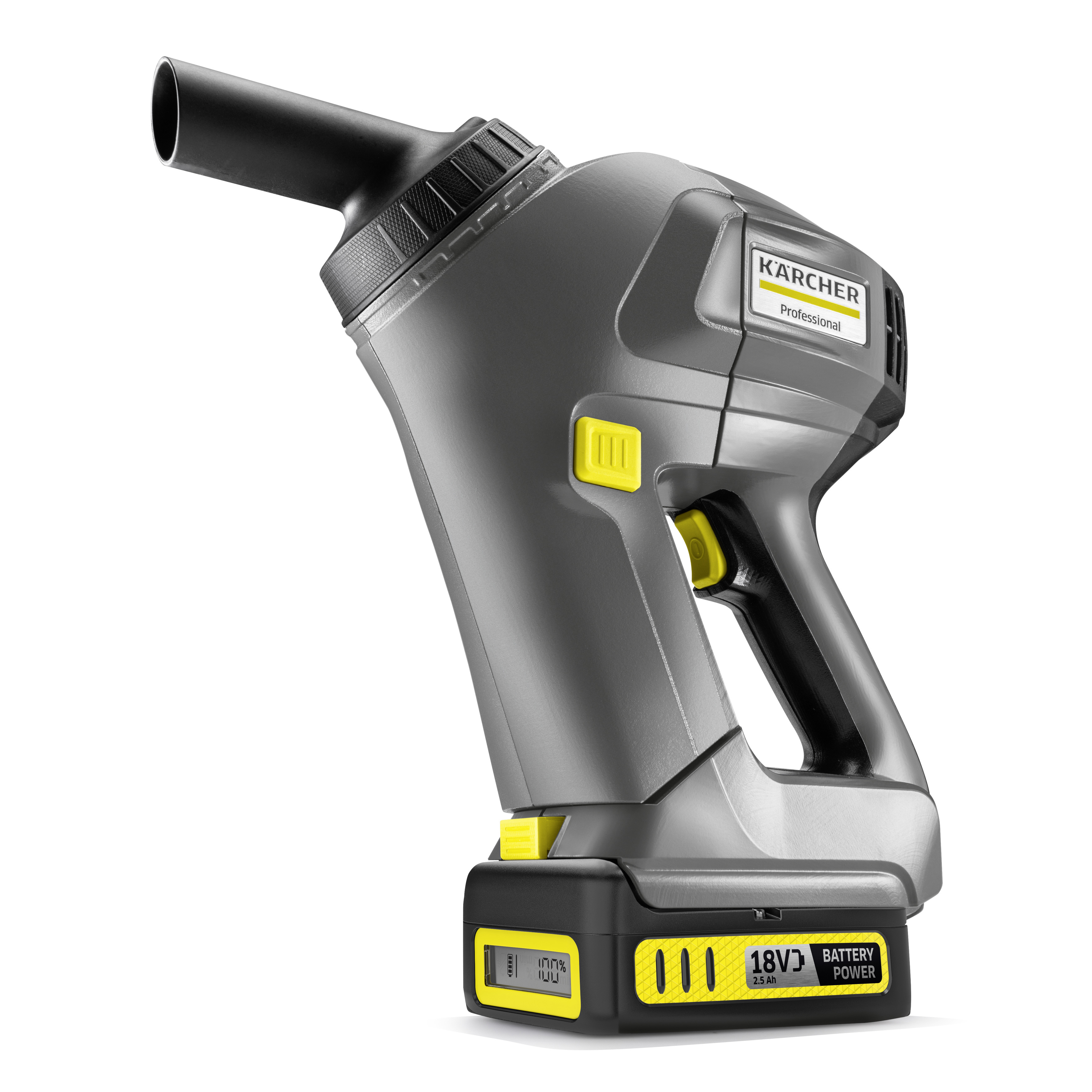 Изображение товара Портативный аккумуляторный пылесос Karcher HV 1/1 BP FS Pack 18 В 0.9 л