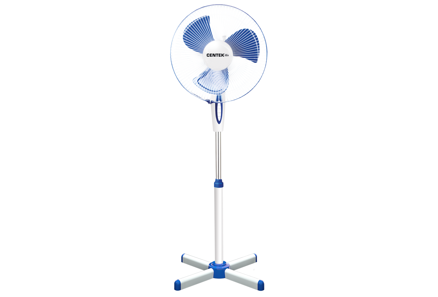 Вентилятор напольный Centek CT-5015 40 Вт 43 см цвет синий