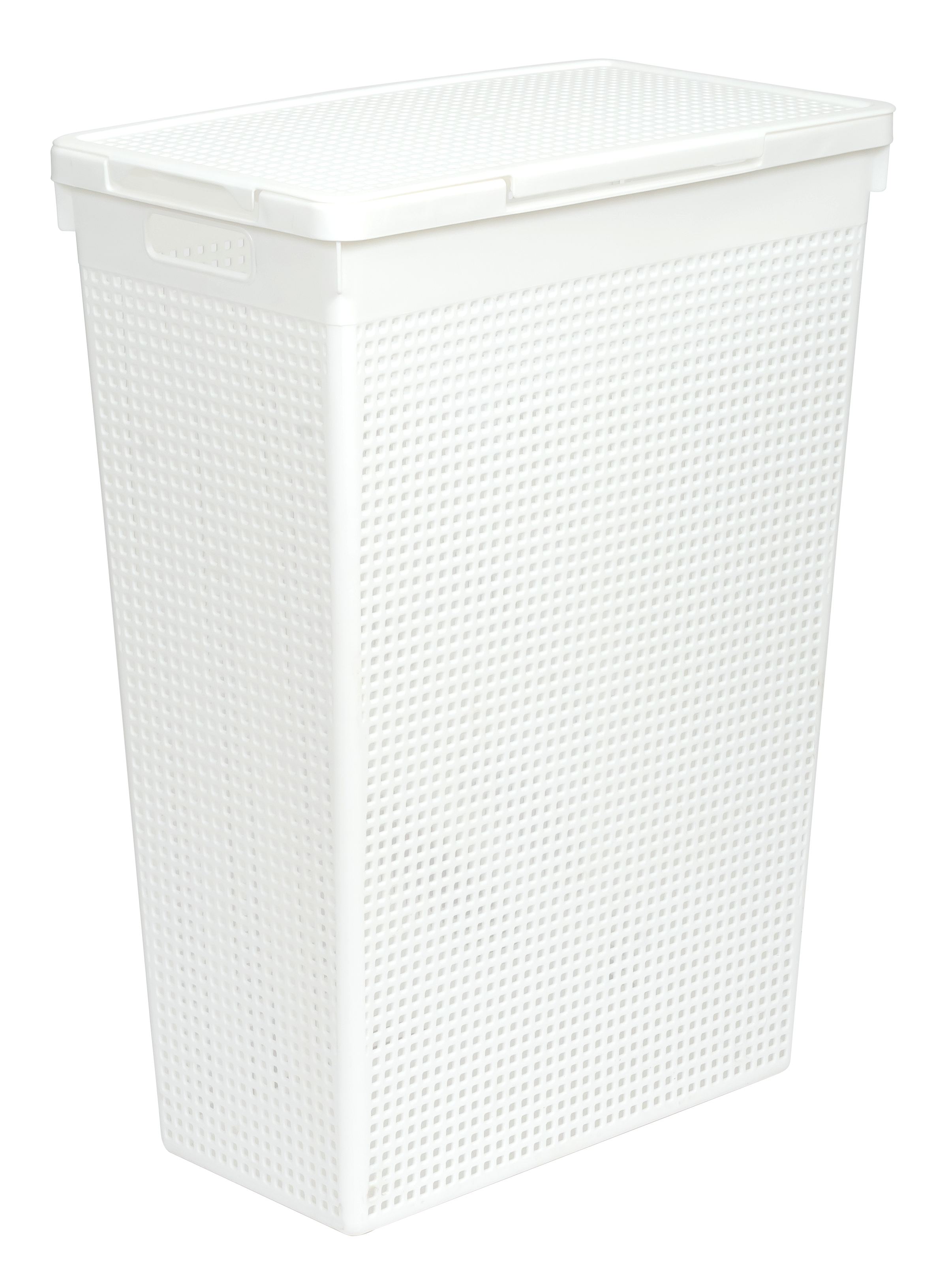 Изображение товара Корзина для белья Виолет Лофт 50л белая