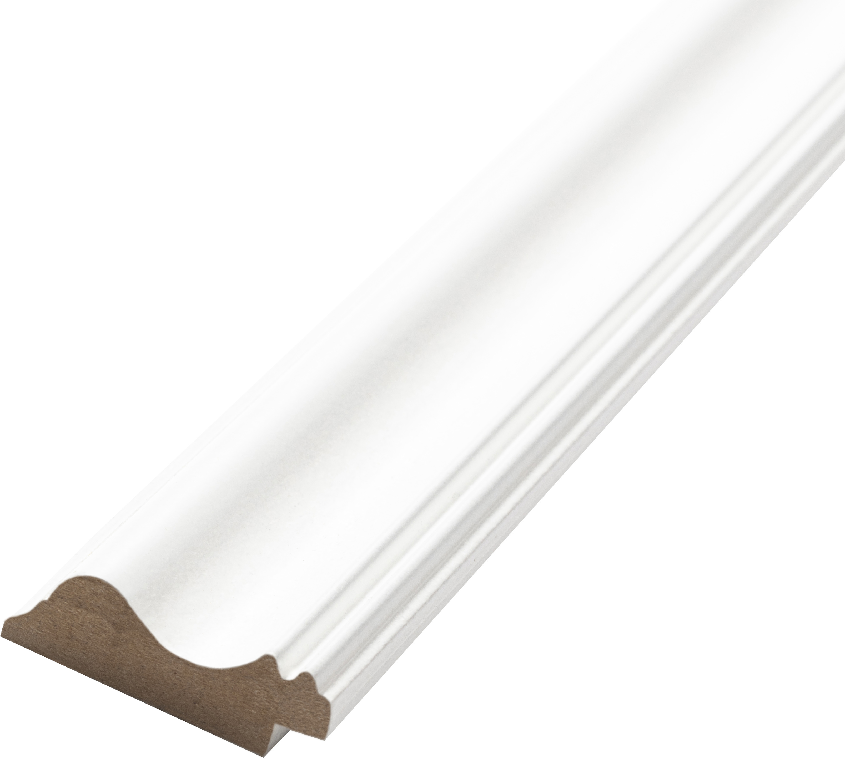 Изображение товара Релинг МДФ Вайнскот эмаль белый 2070x50x16 мм стандарт