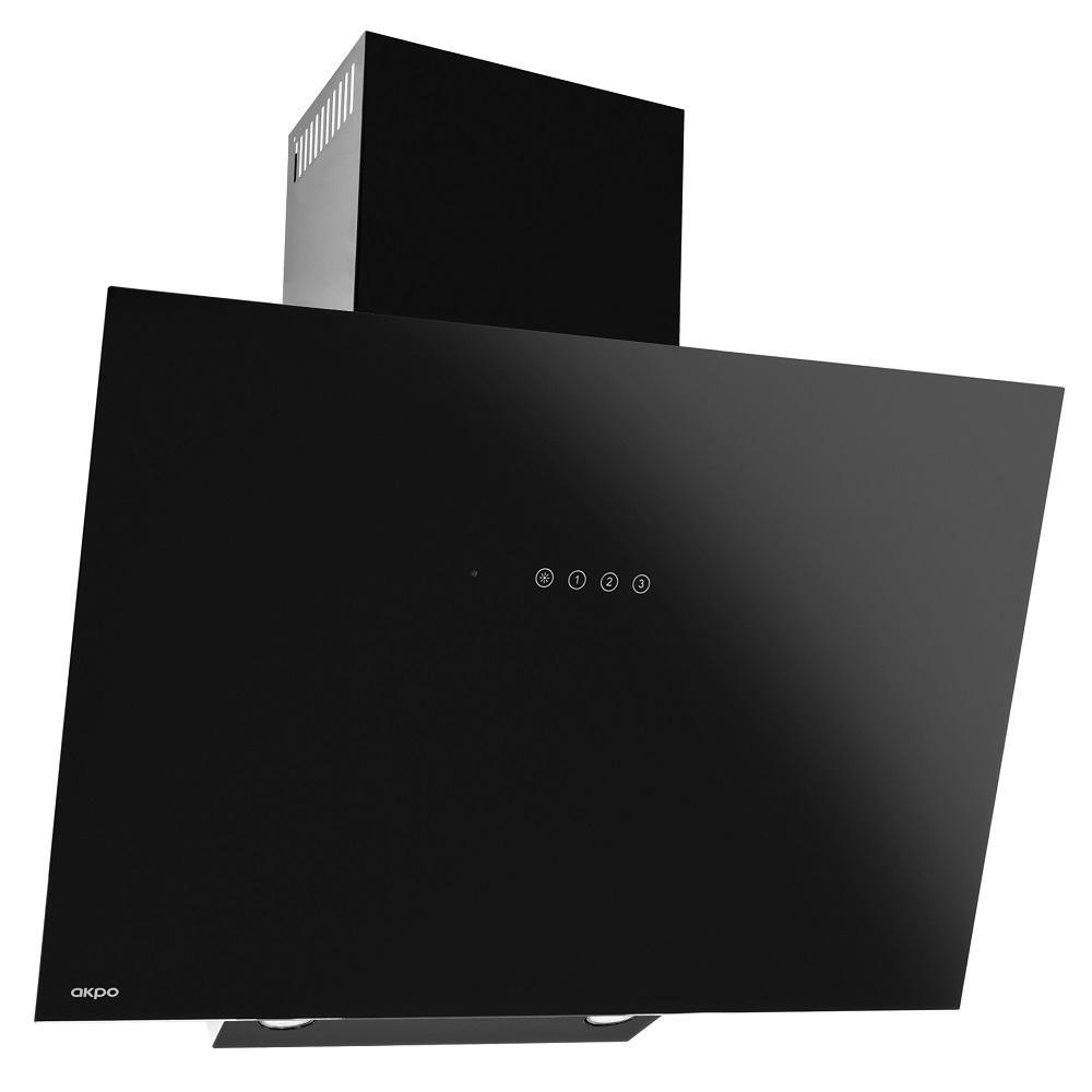 Изображение товара Вытяжка на стену Akpo WK-9 Smart 59.8 см черный угловой дизайн и сенсорное управление