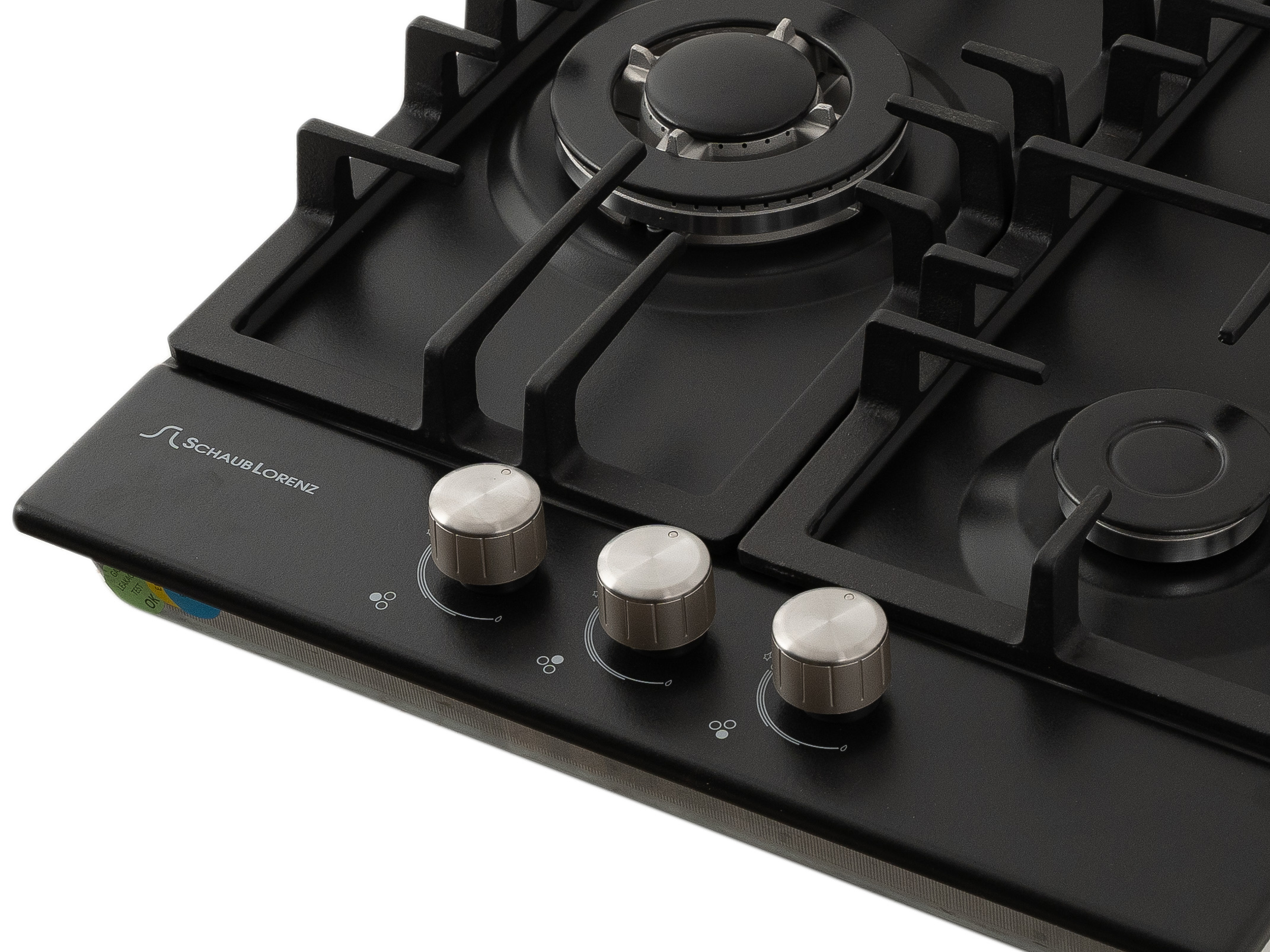 Изображение товара Газовая варочная панель Schaub Lorenz SLK GS4511 46 см три конфорки черный