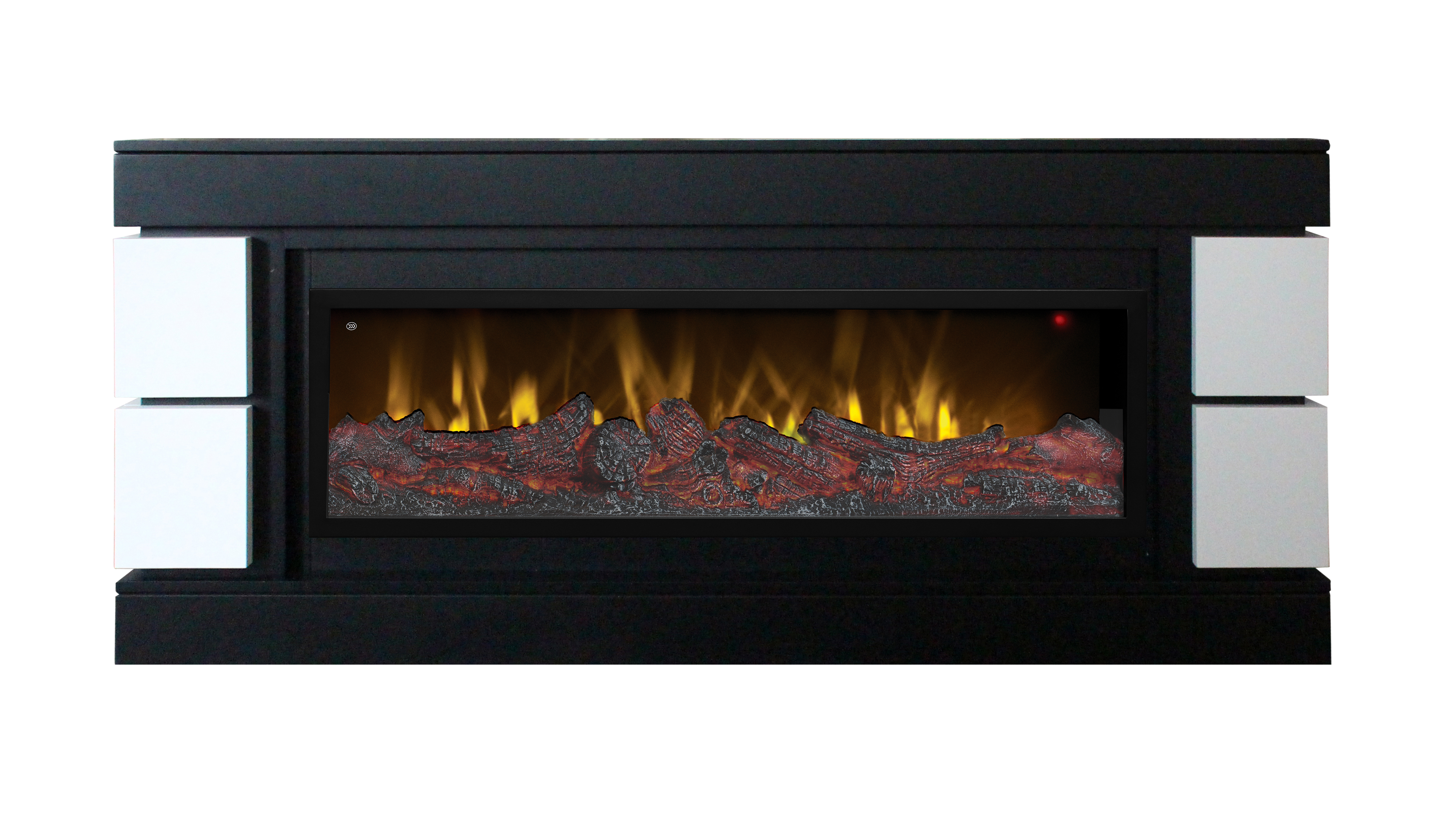 Изображение товара Обрамление Denver R 42 для очага Saphir 42 черное из МДФ с защитной краской