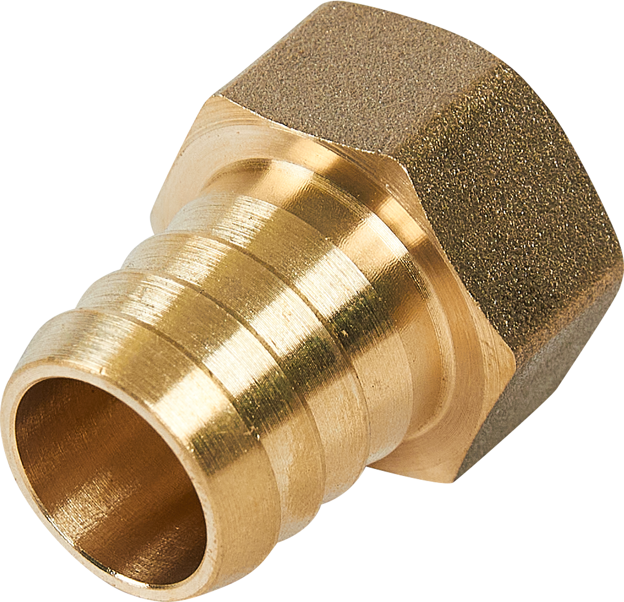 Изображение товара Штуцер для шланга SantechSystems 1/2x18 мм латунь ВР универсальный переходник