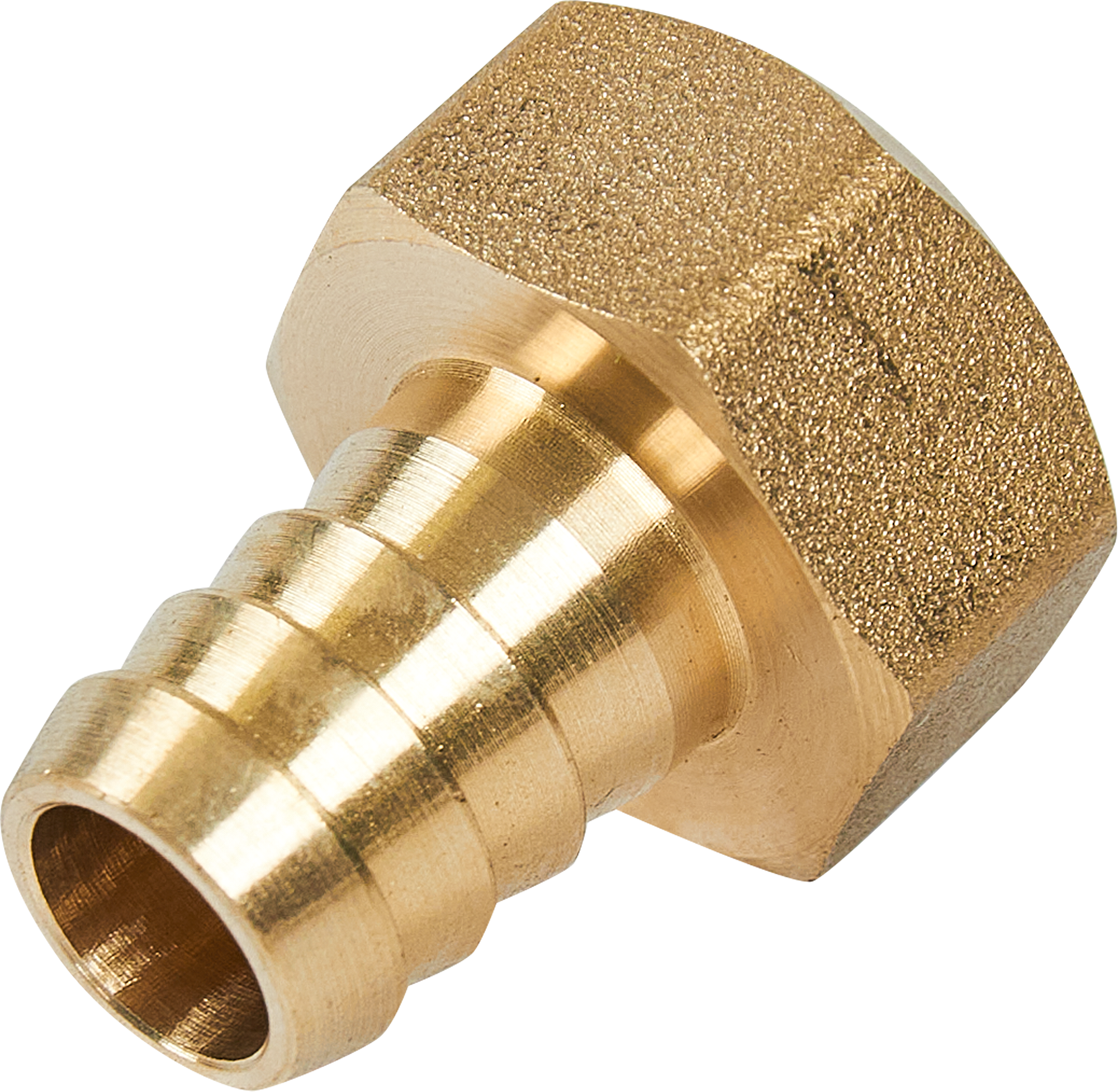 Изображение товара Штуцер для шланга SantechSystems 1/2x14 мм латунь ВР переходник 35 мм