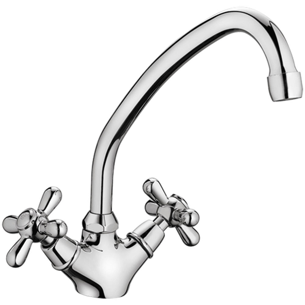 Изображение товара Двухвентильный смеситель Fashun A4125 20.3 см цвет хром