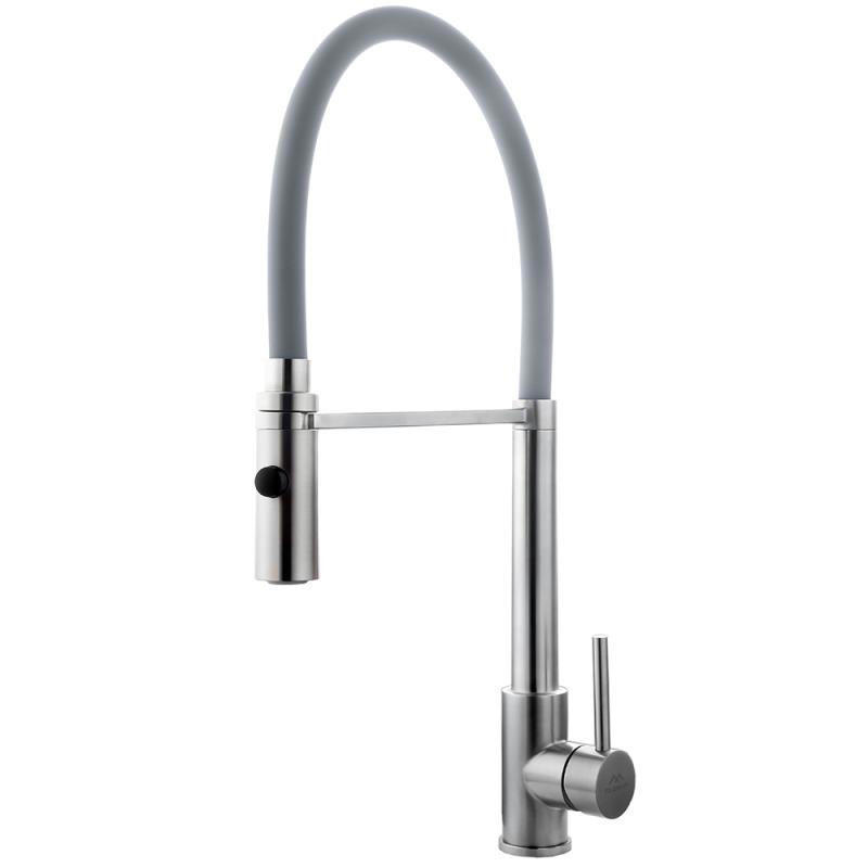 Изображение товара Однорычажный смеситель Fashun A54111-12 22 см цвет сатин