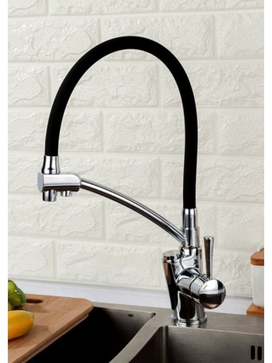 Изображение товара Смеситель для кухни Gappo 84701 с гибким изливом и однорычажным управлением