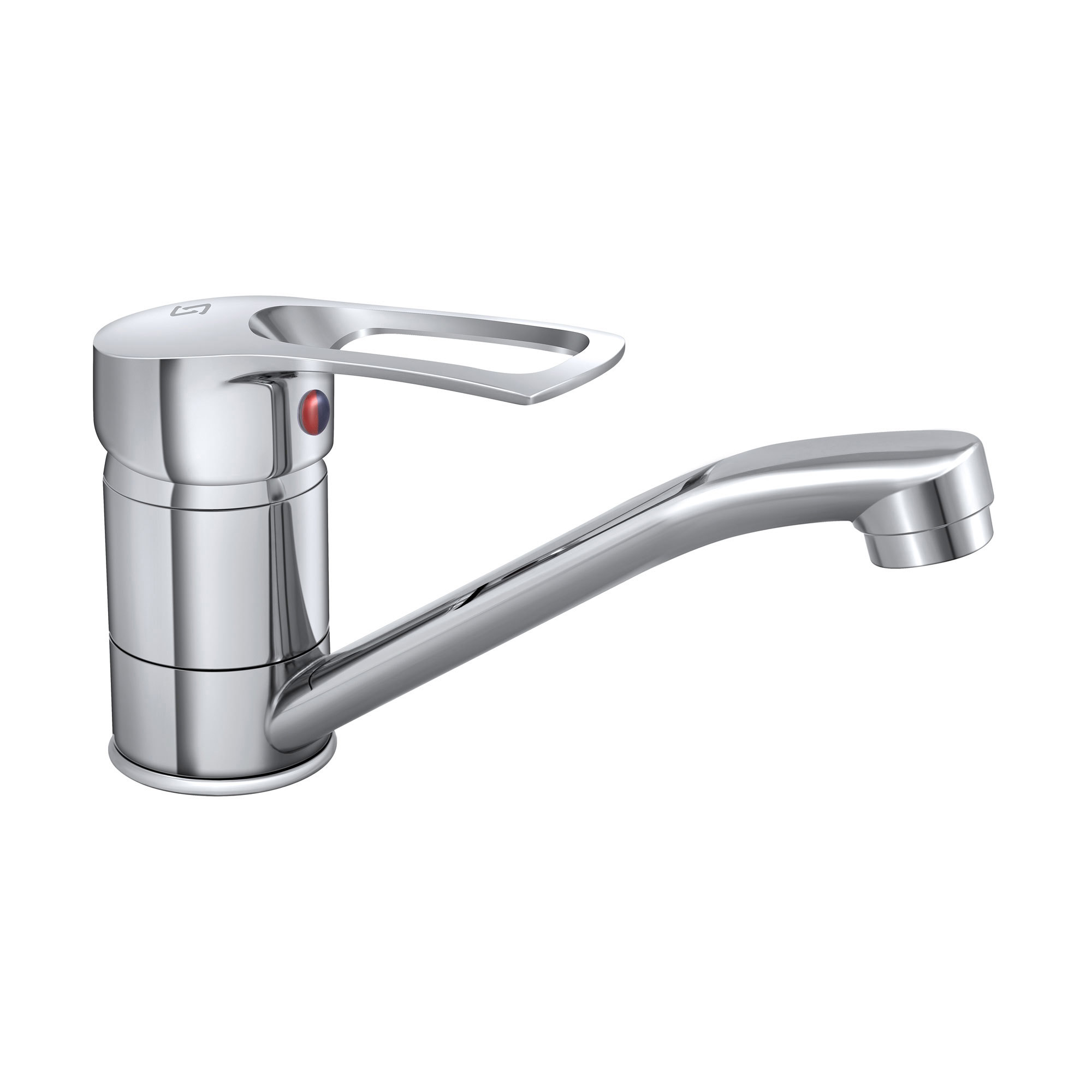 Изображение товара Однорычажный смеситель Славен Сл-од-ц20 10.5 см цвет хром