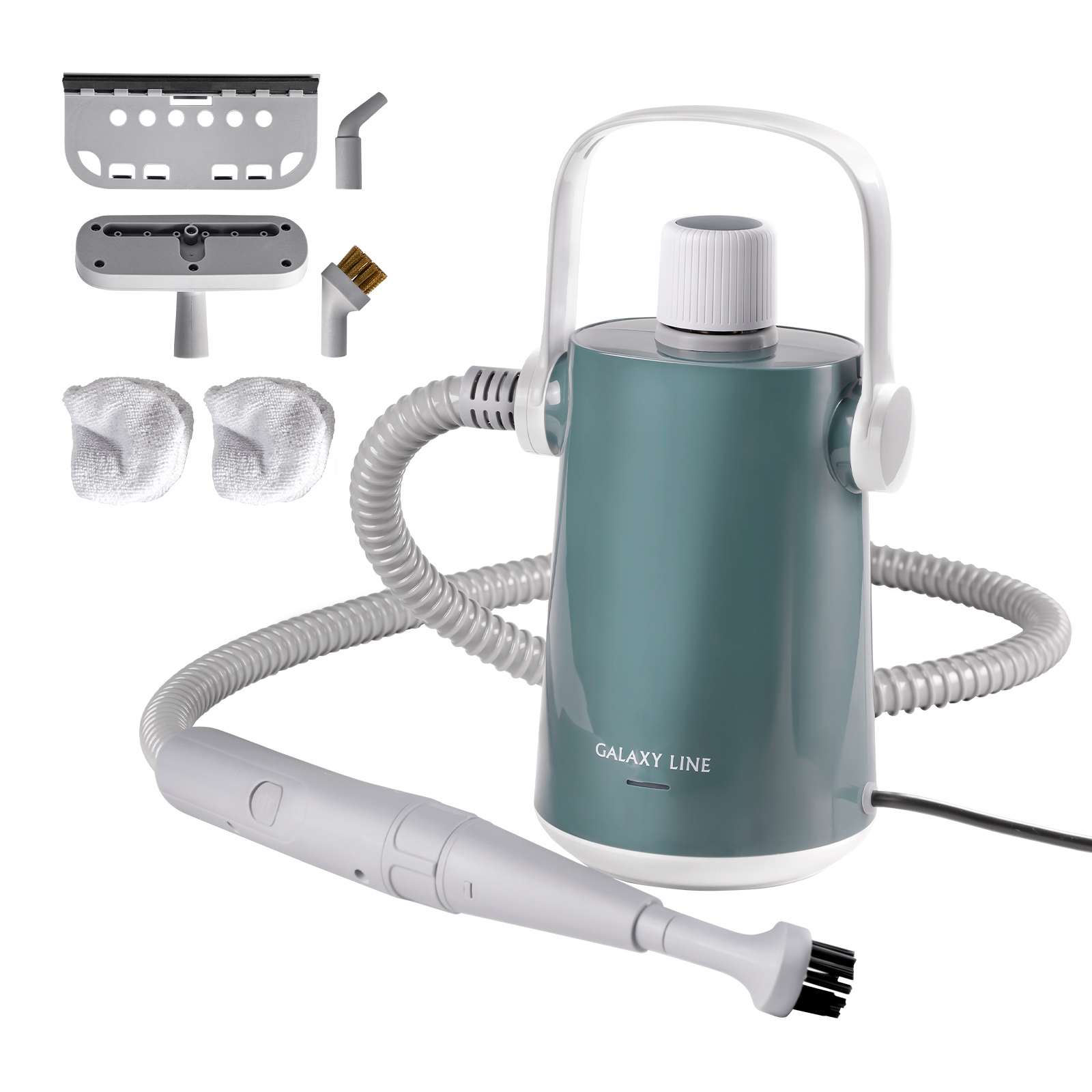 Изображение товара Пароочиститель GALAXY LINE GL6271 1200 Вт, объем 0.3 л, 4 мин нагрев