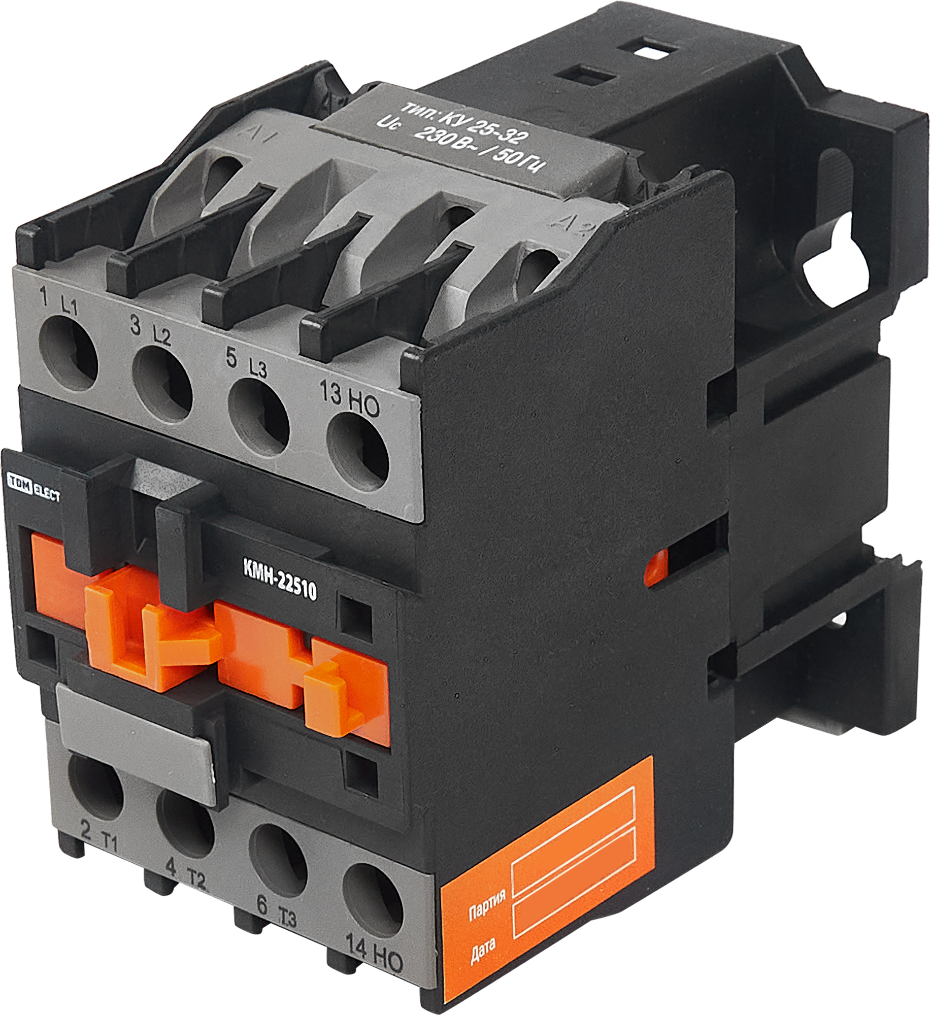Контактор TDM Electric КМН-22510 25 А 230 В/АС3 1НО