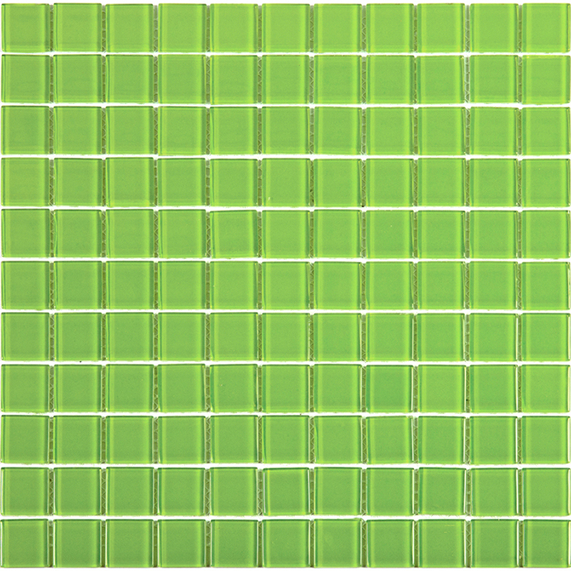Изображение товара Мозаика стеклянная Natural A-044 30x30 см зеленая