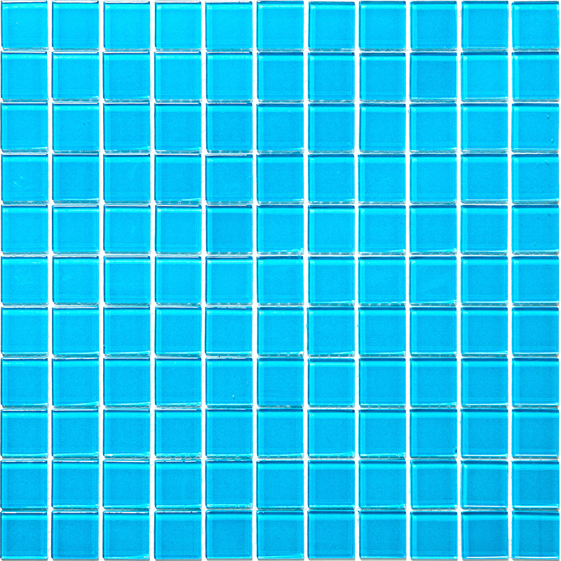Изображение товара Стеклянная мозаика Natural A-143 30x30 см голубой для стен и пола