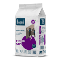Изображение товара Шпаклёвка гипсовая финишная Bergauf Finish Gips 5 кг