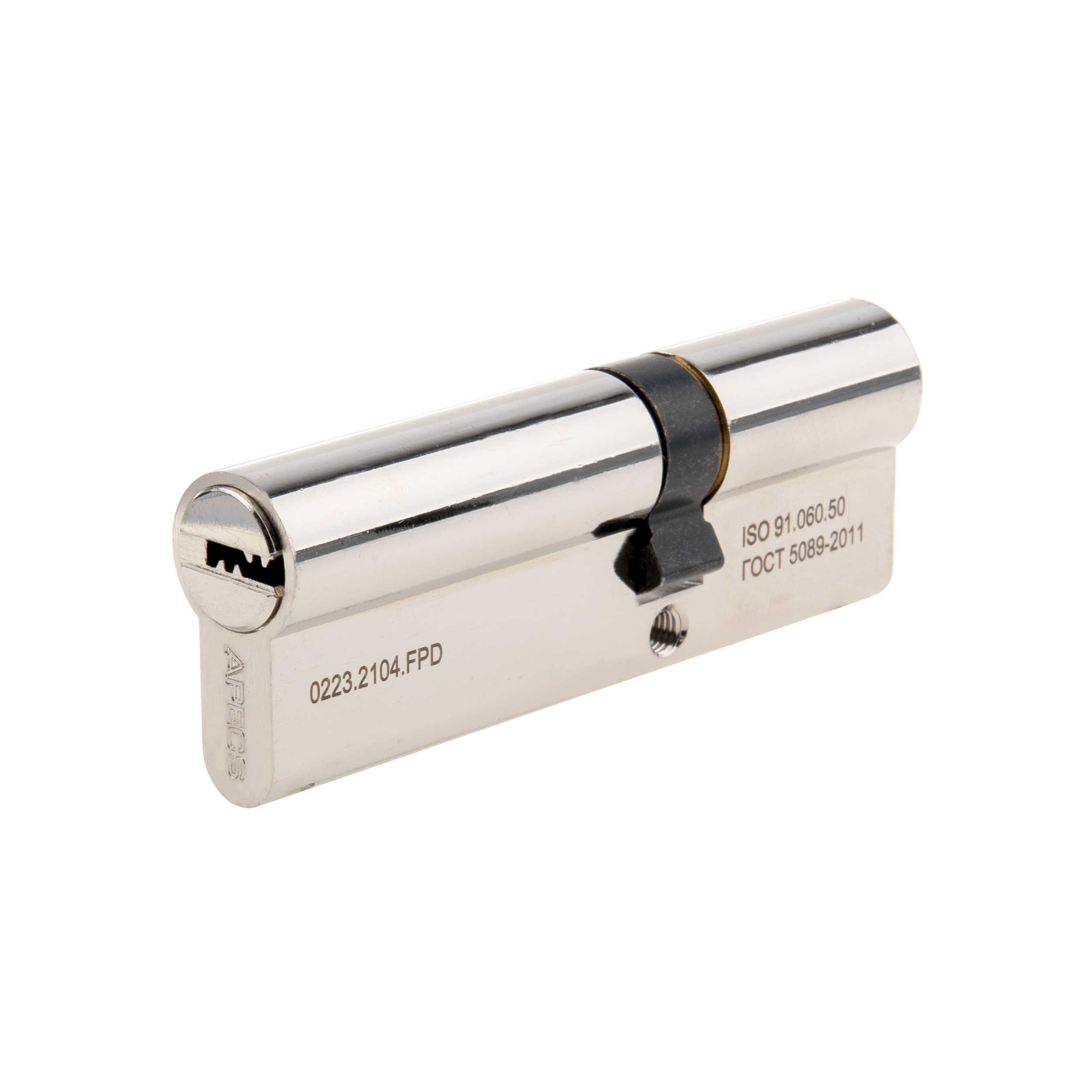 Цилиндровые механизмы Apecs Pro LM-90(35/55)-NI 90 мм, ключ/ключ, цвет ...