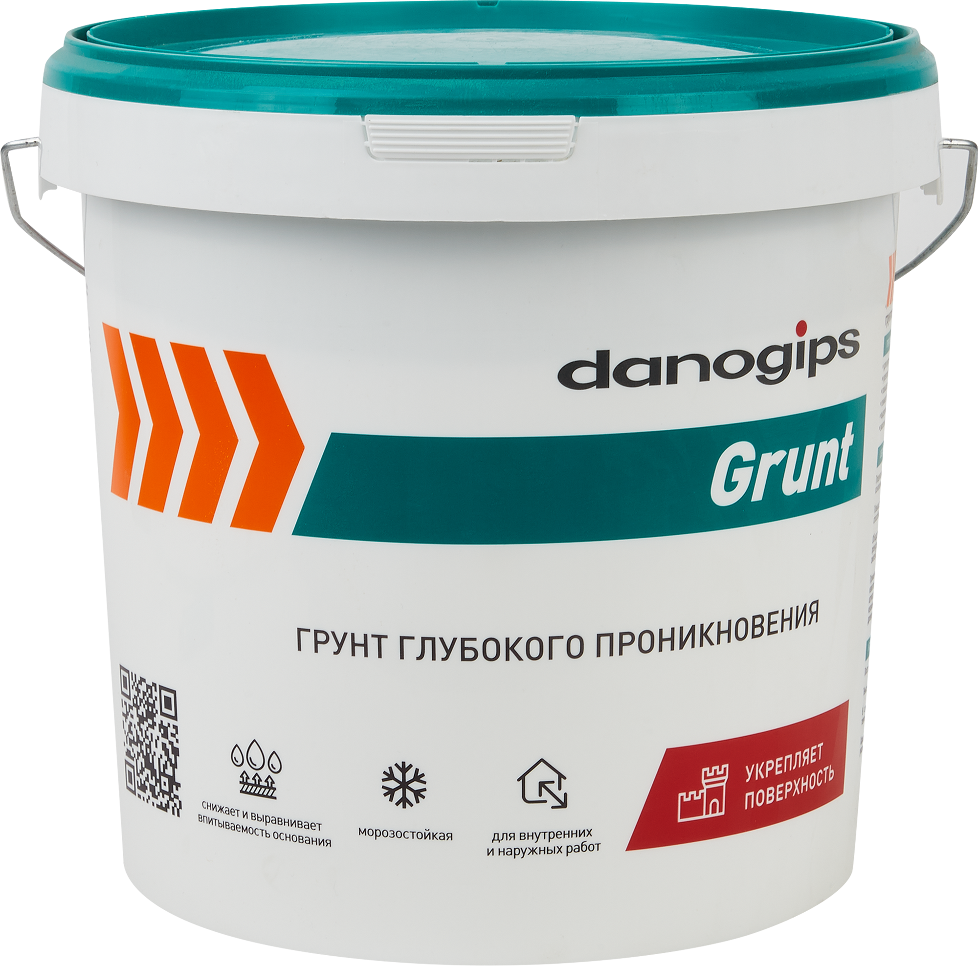 Изображение товара Грунтовка глубокого проникновения Danogips Grunt 10 л для внутренних и наружных работ