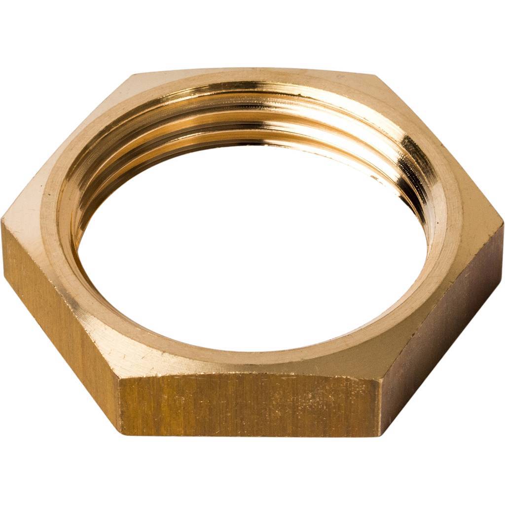 Изображение товара Контргайка латунная 3/4 ВР STOUT для трубопроводных систем, Италия